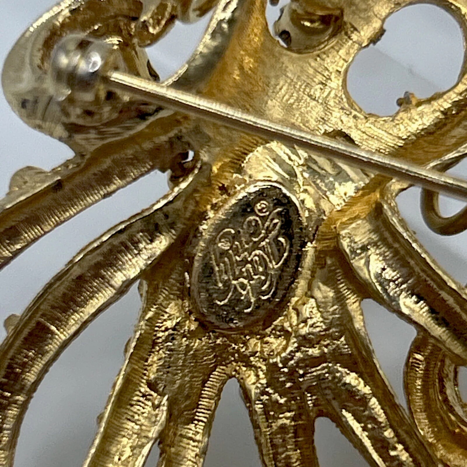 Vintage Kirk’s Folly Octopus Brooch Rare Discontinued Collectible Whimsical