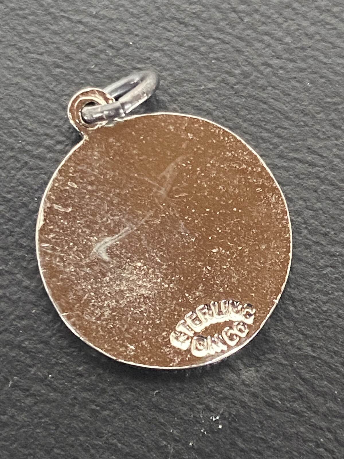 VTG Sterling Slver & Enamel Charm Ontario Canada Souvenir Enamel BM co