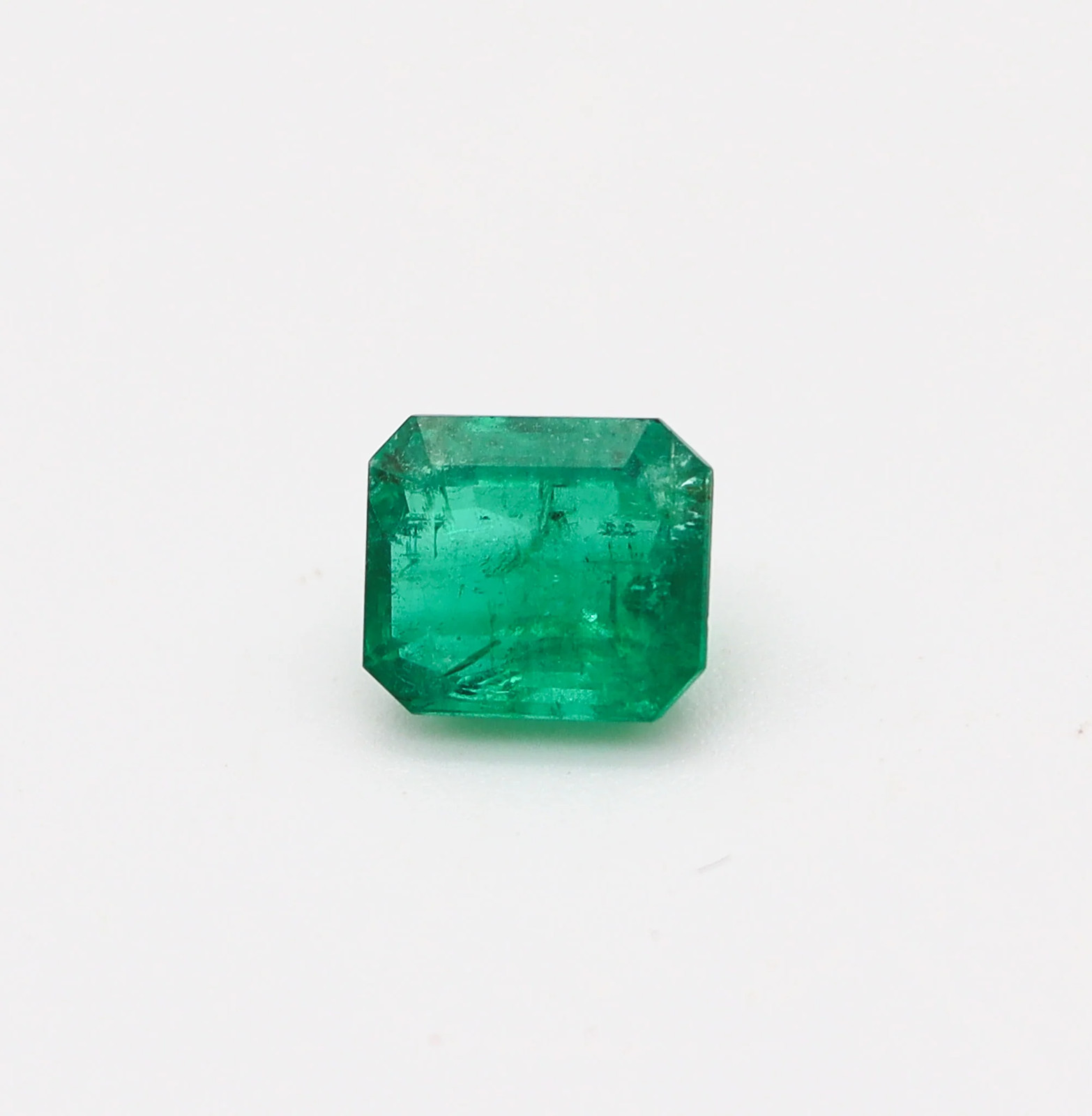 CERTIFIED Emerald Rectangular Shape Vivid Green 2.89 Carats AGL-1128590