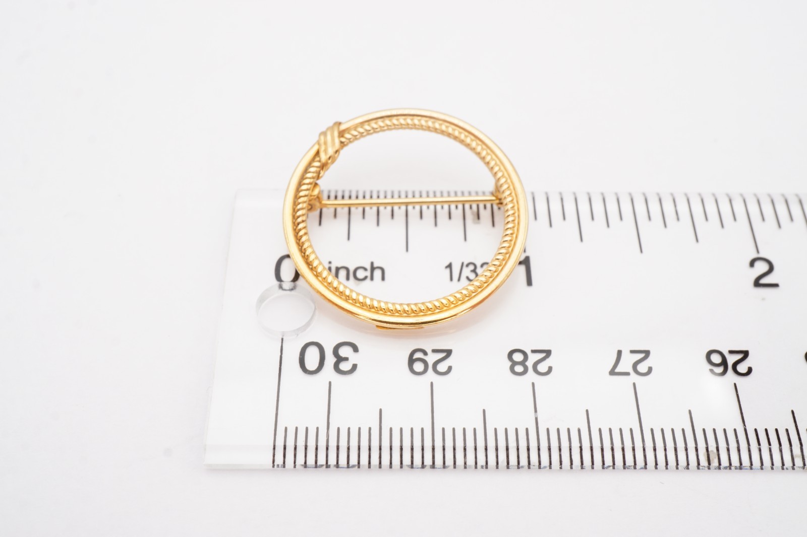 Vintage Gold Filled Brooch Pin K4