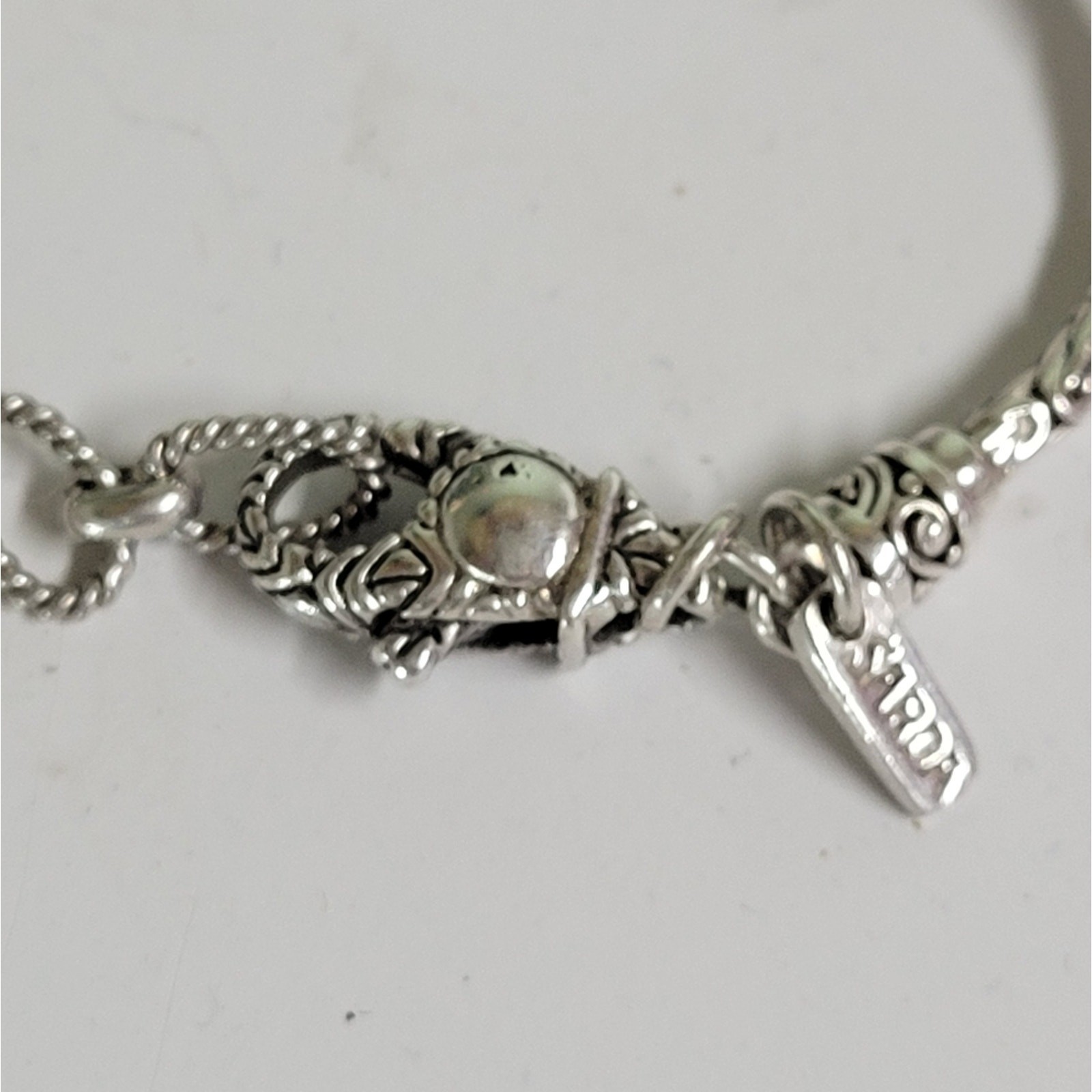 VTG SARDA STERLING SILVER 20.5 INCH NECKLACE 925 23.5g