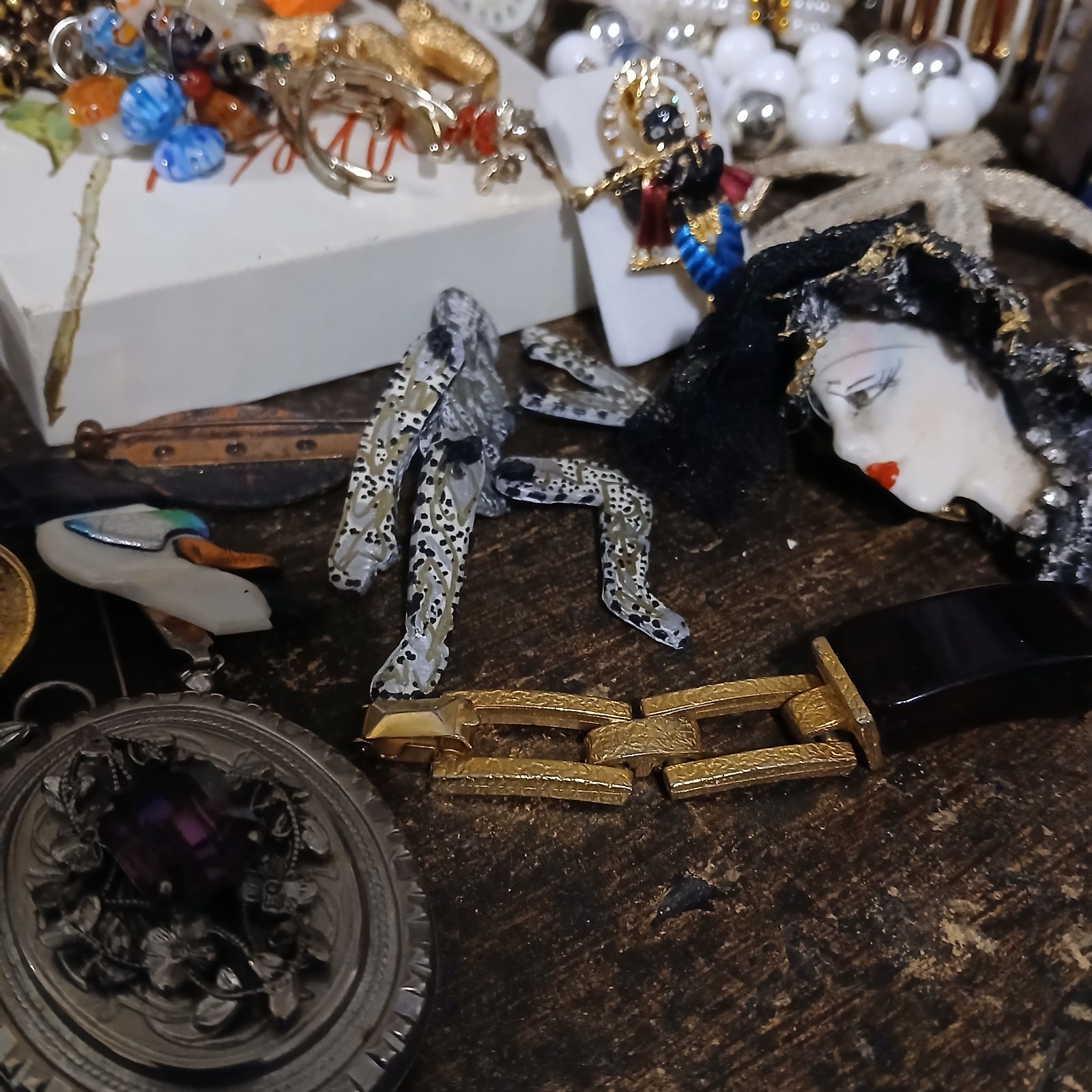 Vintage Costume Jewelry Lot 60s 70s 80s Over 85 Pieces