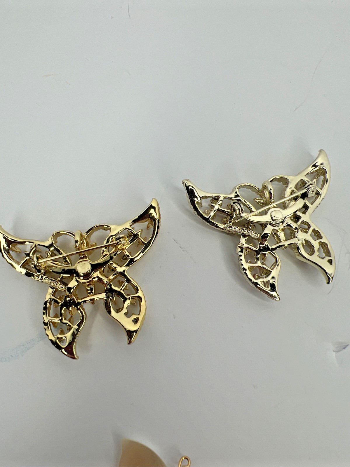 Vintage Butterfly Brooch Lot Signed Gerry’s Money Marvella Mother of Pearl READ