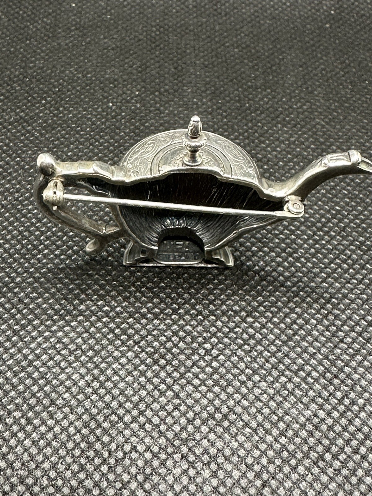 VINTAGE Sterling Silver Revere Teapot Pin Brooch