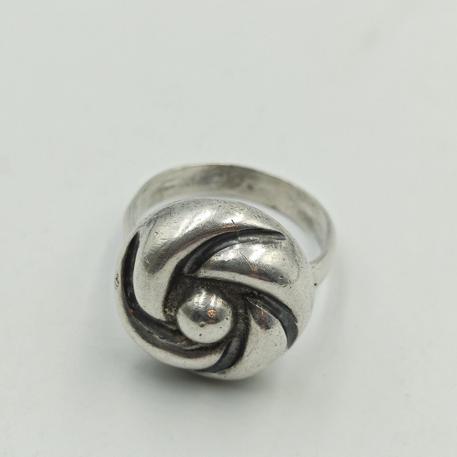 Vintage 980 Silver Ring Size 6.5 Made In Mexico