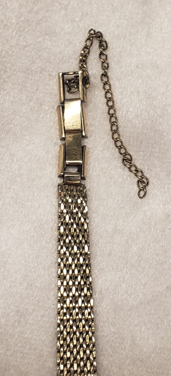 Vintage 10K Yellow RGP Wittnauer Geneve Petite Ladies Watch 10K GF Mesh Band