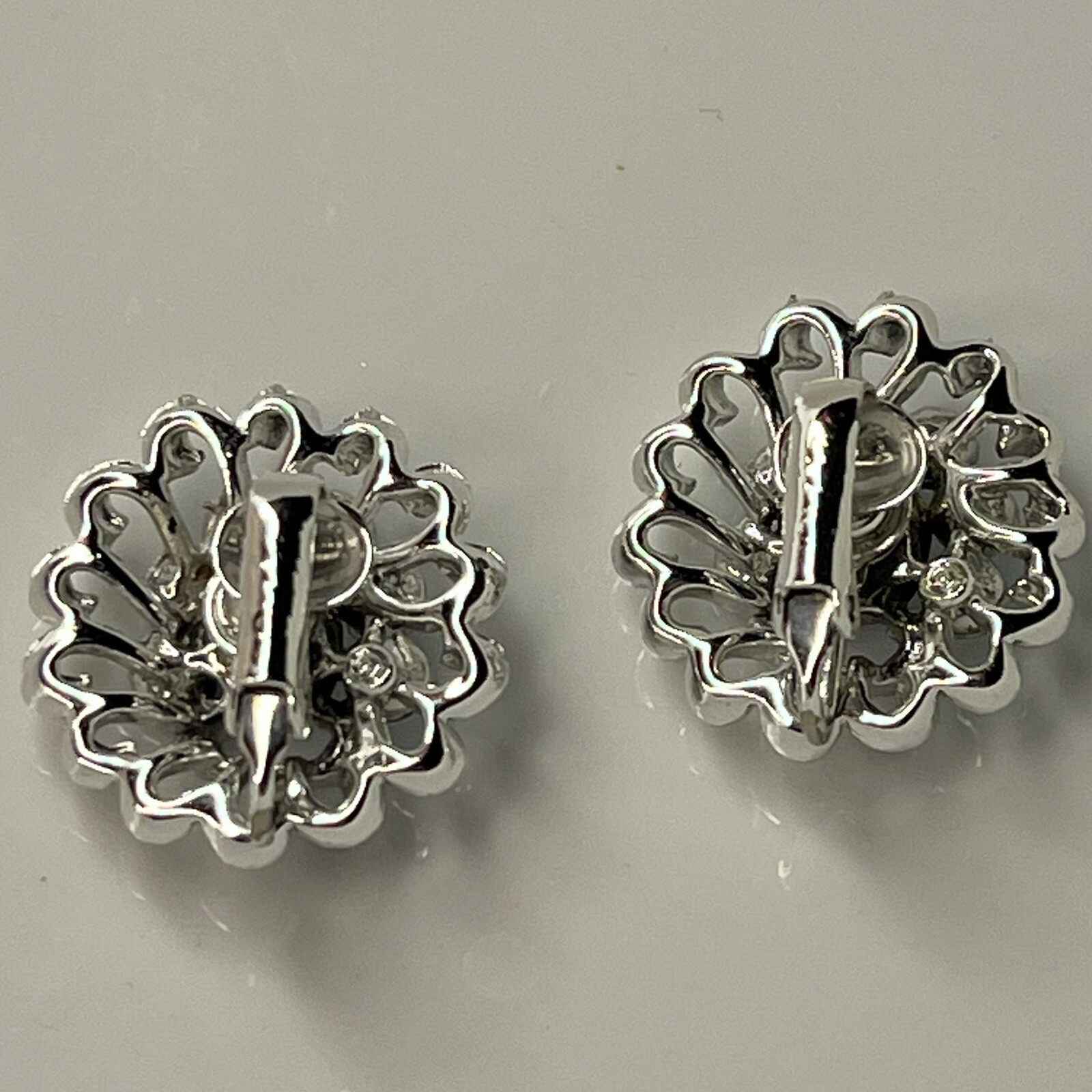 Coro Vtg Moonglow & Peacock AB Rhinestone BROOCH PIN & CLIP ON EARRINGS SET