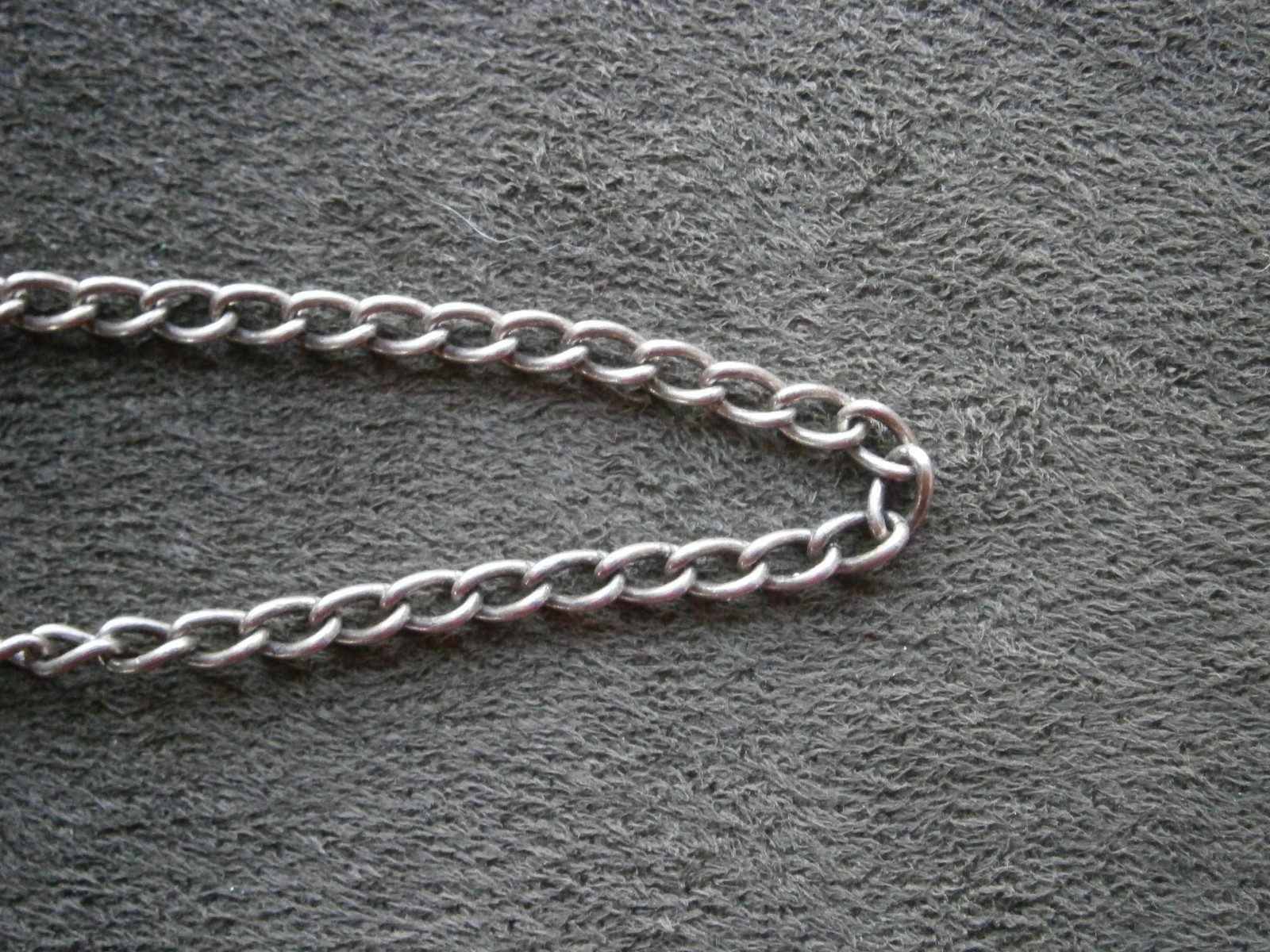 Dainty Small Wavy Link Vintage SHORT Sterling Silver Bracelet 5.25″ ~ 2.7g