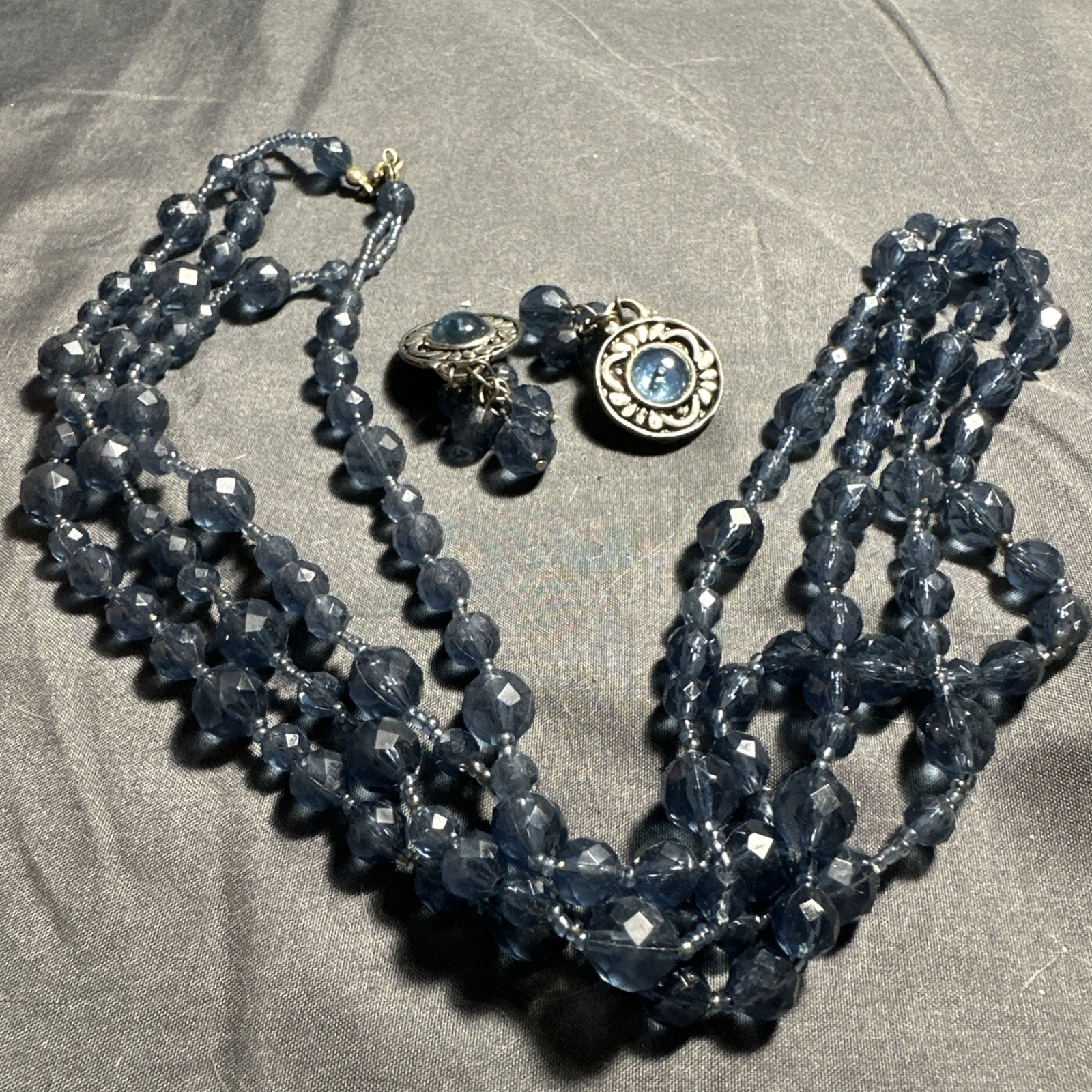 Vintage To Modern Clip Earrings And Necklace Sets
