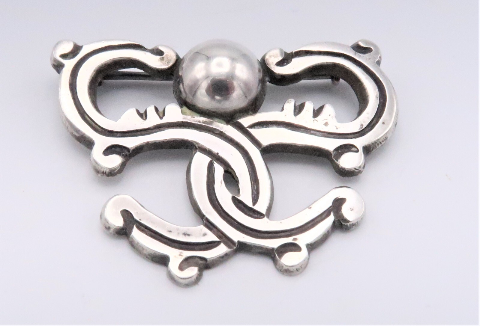 Artemio M. Navarrete Sterling Silver Pin W. Spratling Associate