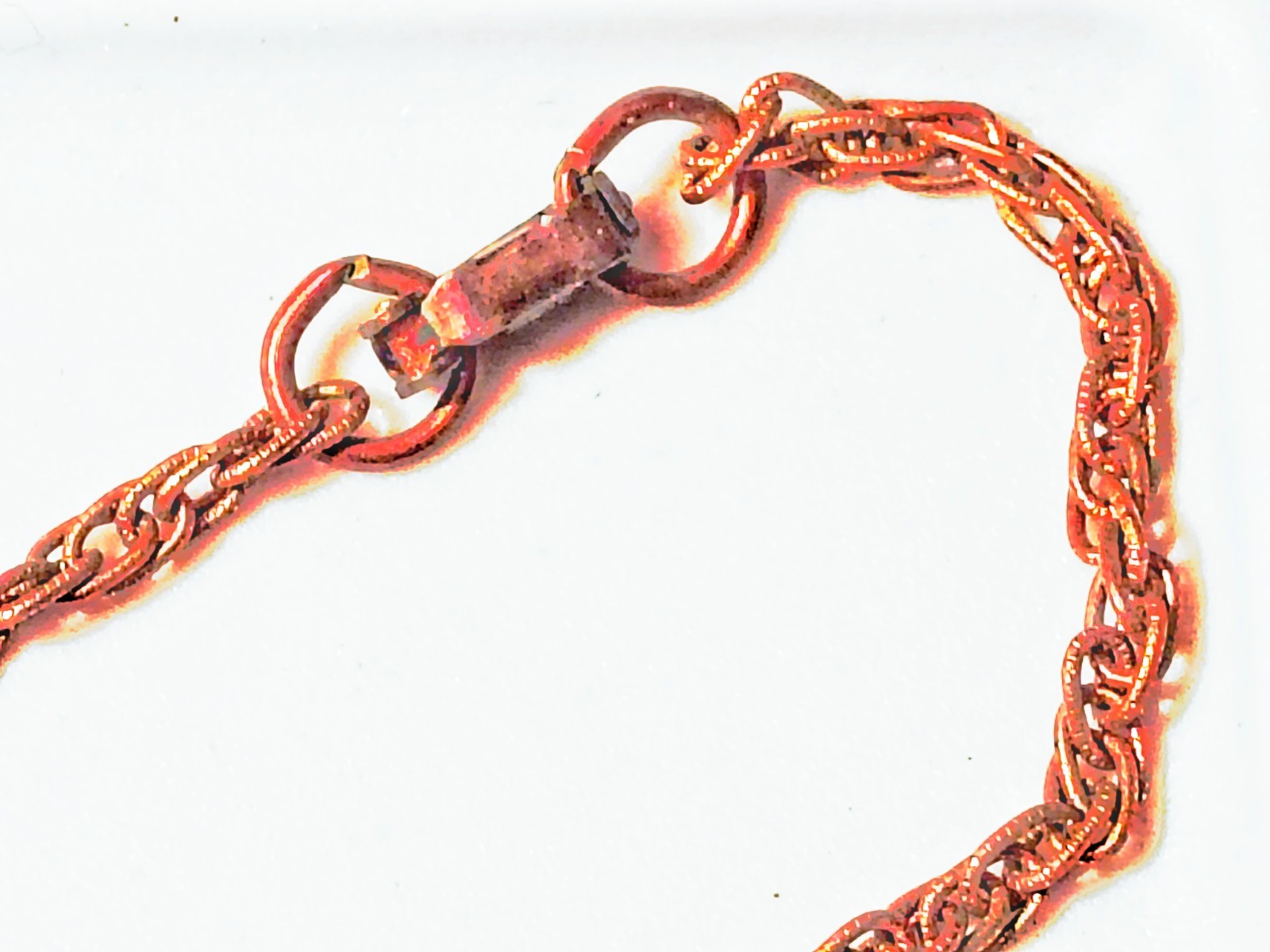 1950s 1960s Bell Trading Post Copper Arizona Road Runner Pendant w Necklace 10″