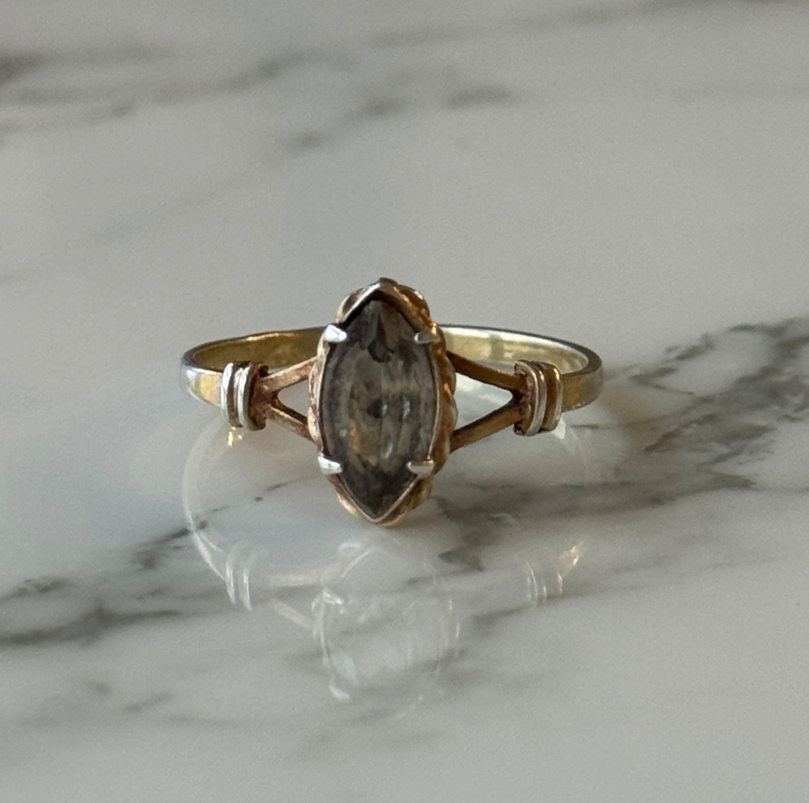 Soviet Women’s Ring Silver 875 Vintage USSR Size 7.5 / 17.75