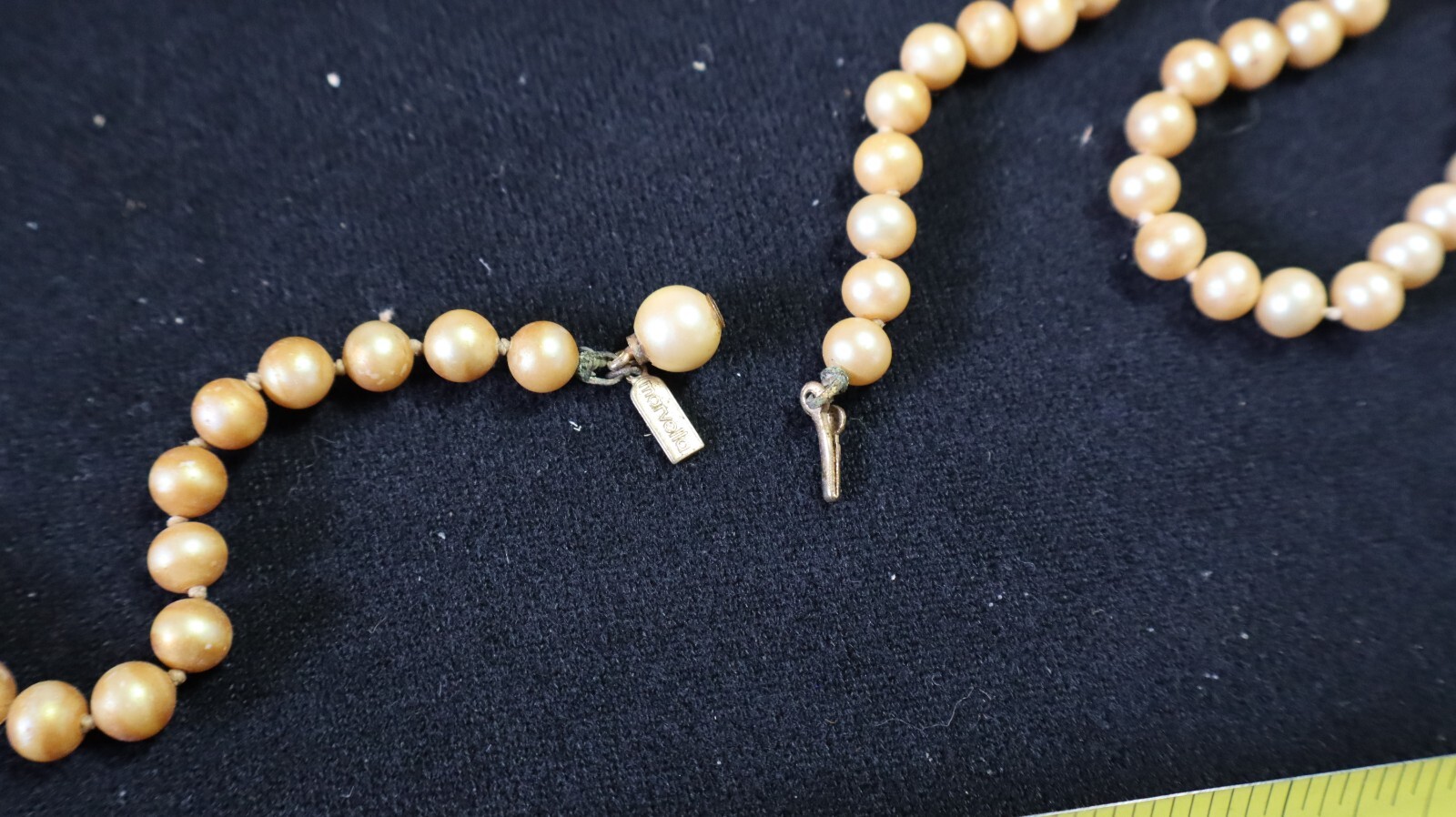 Vintage PEARL NECKLACE STORAGE AUCTION FIND LOT 13 MARVELLA K