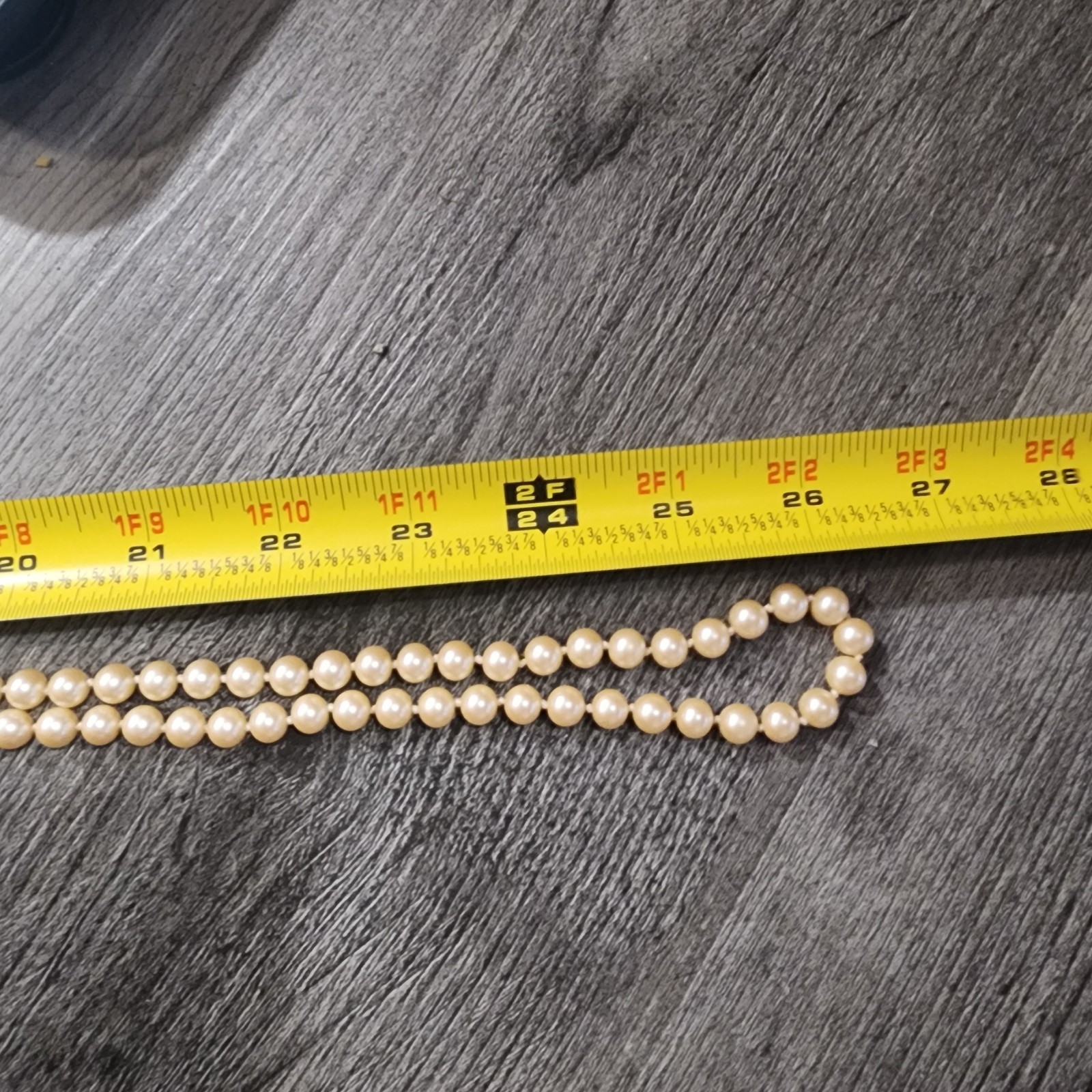Lot Of 3 Vintage Faux Pearl / Beads Bracelets Necklace Choker Round Stretch