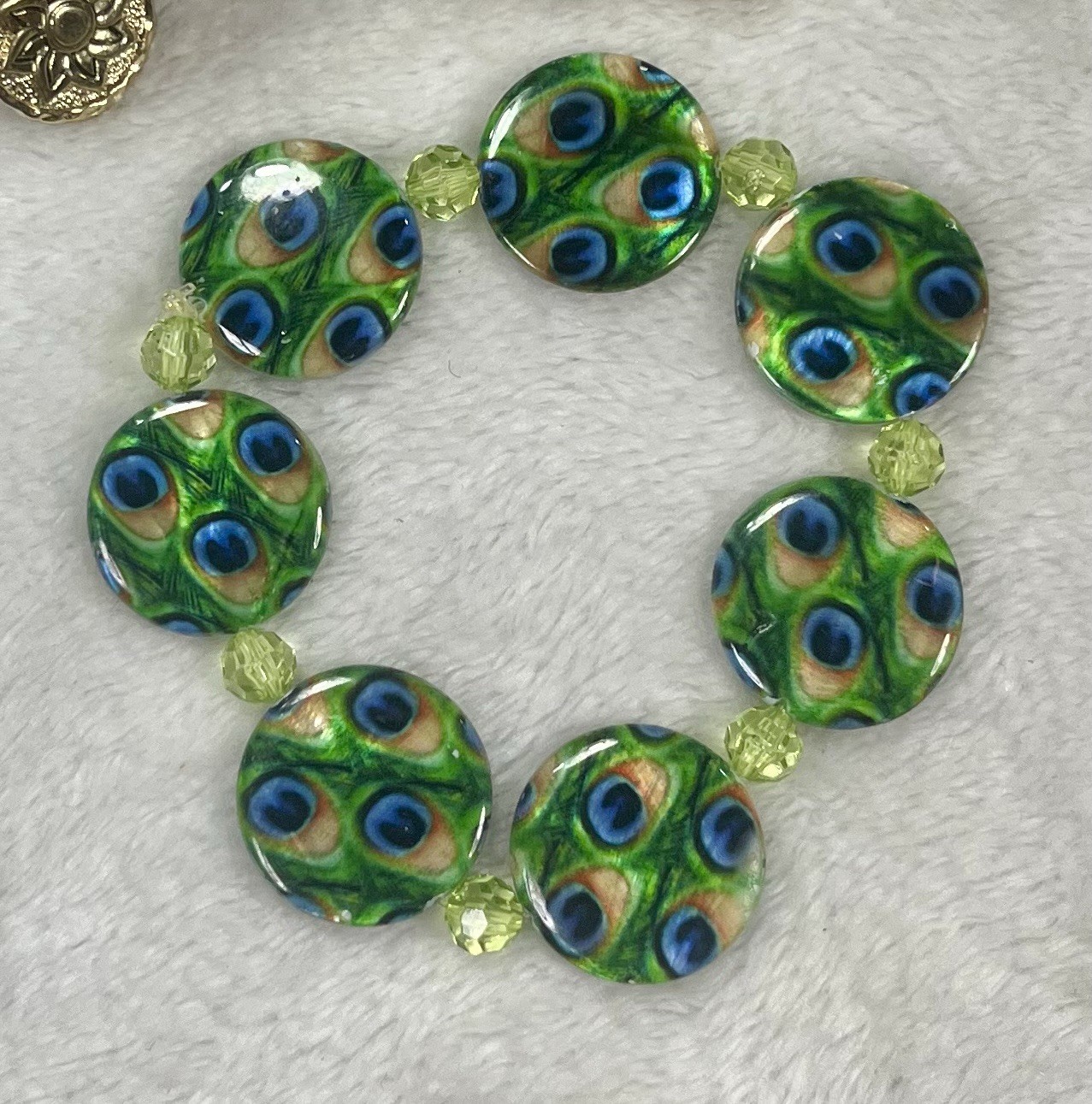 Vintage Costume Jewelry Bracelets (Stretch, Wrap Around, Glass Beads, Stones)