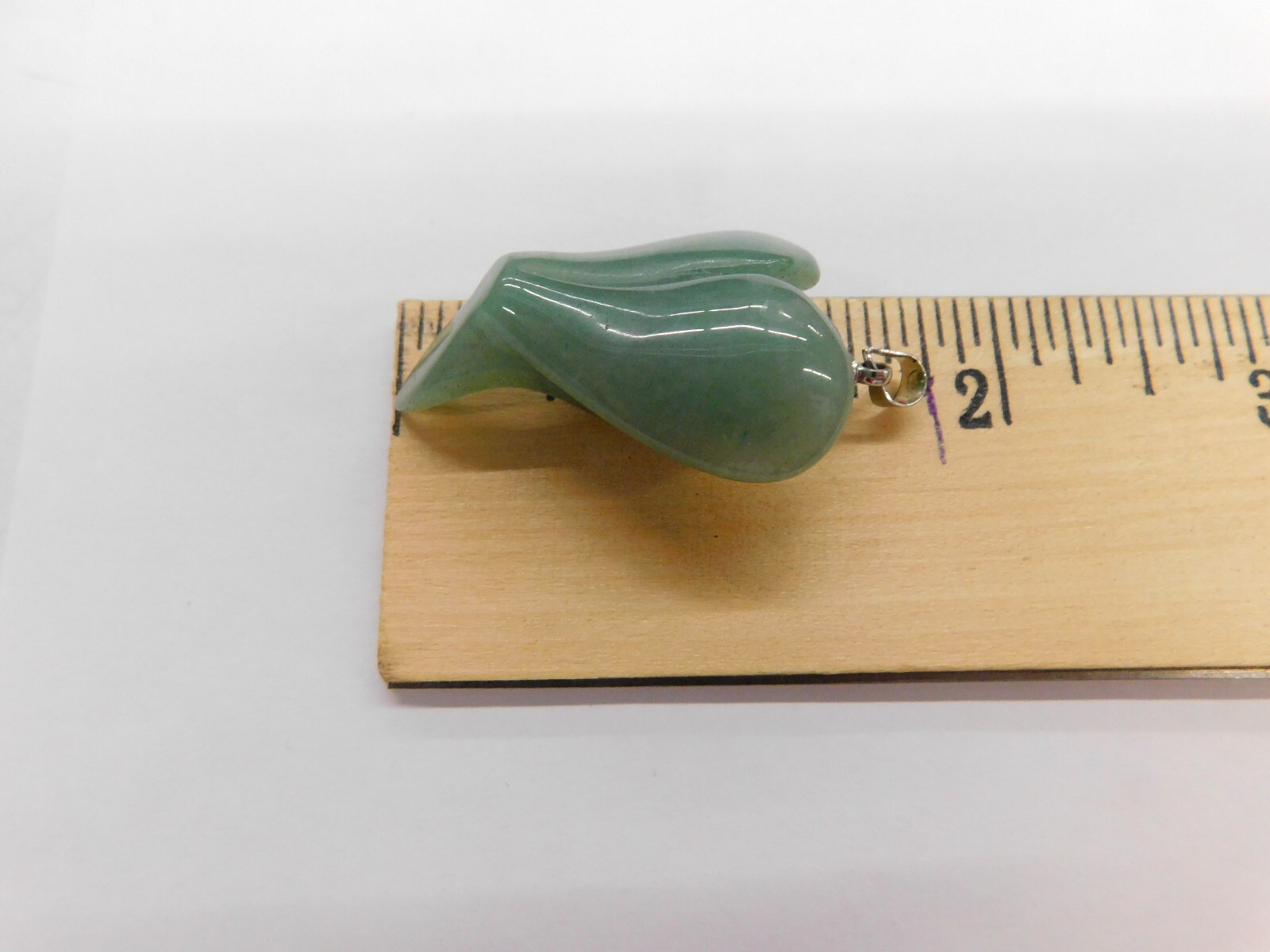 Green Jade Angel Bird Pendant 9.64 grams