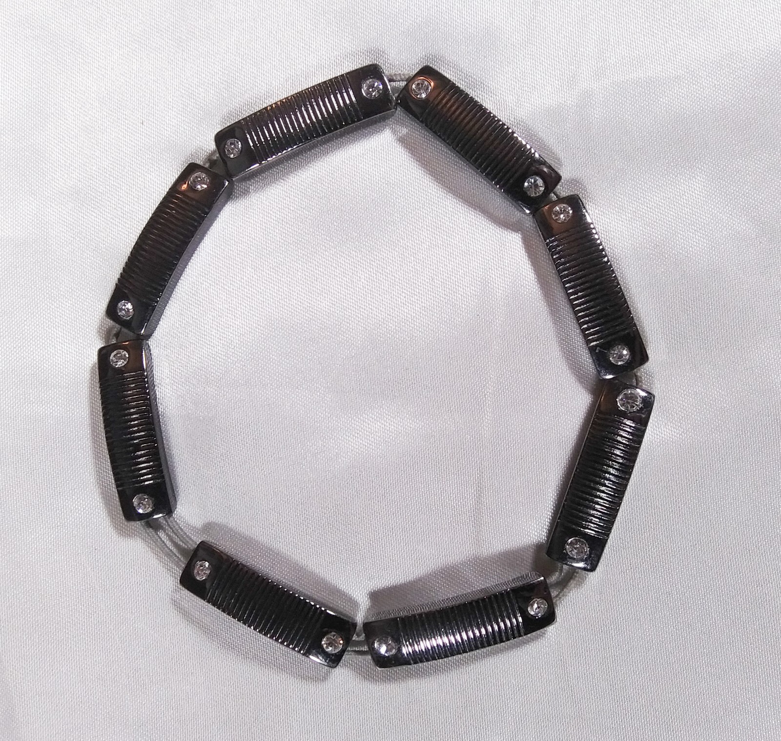 Vintage Women’s Pewter Expanding Bracelet