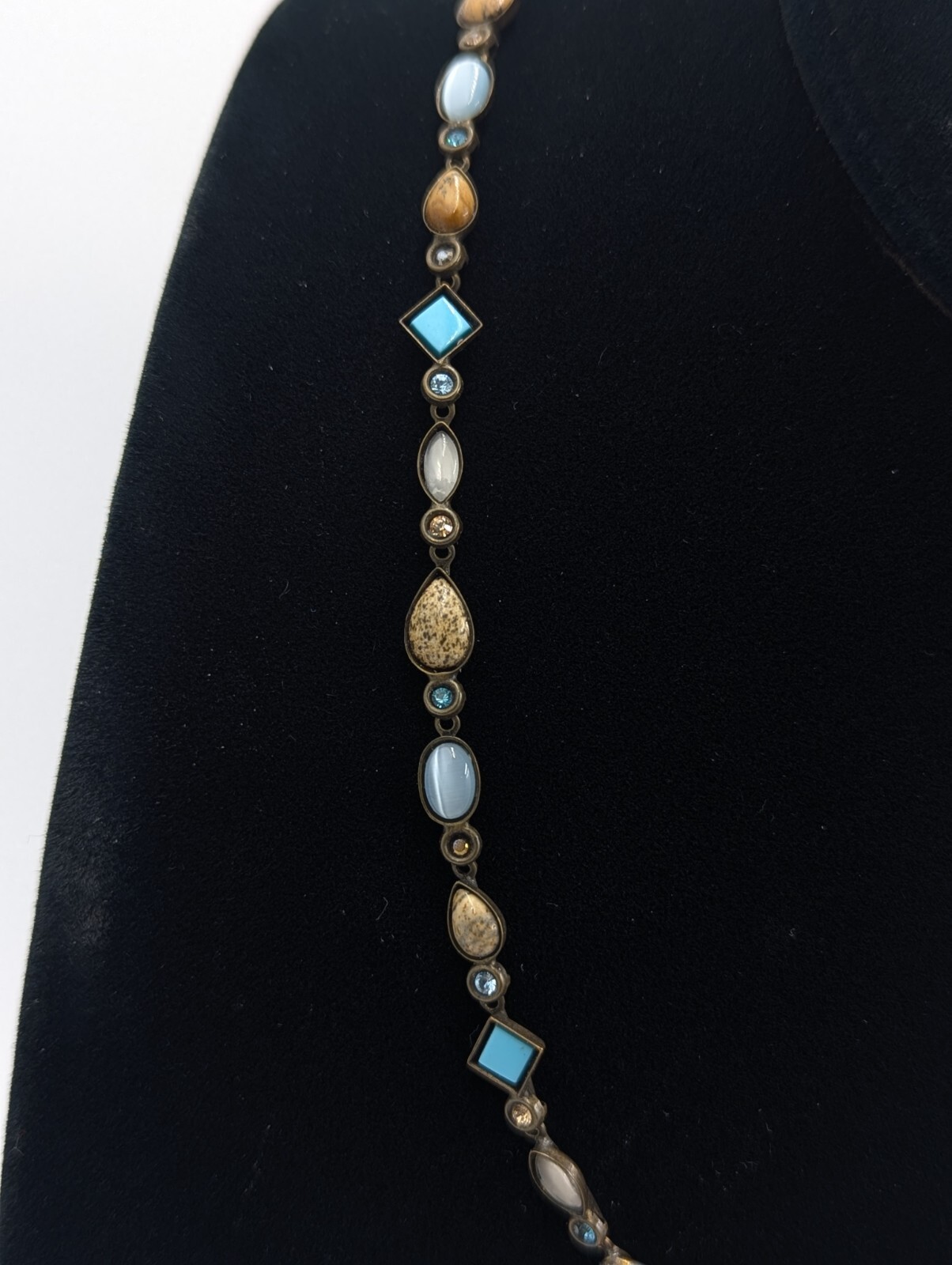 Multi Color Vintage Sorrelli 14-16.5″ Pastel Necklace U244