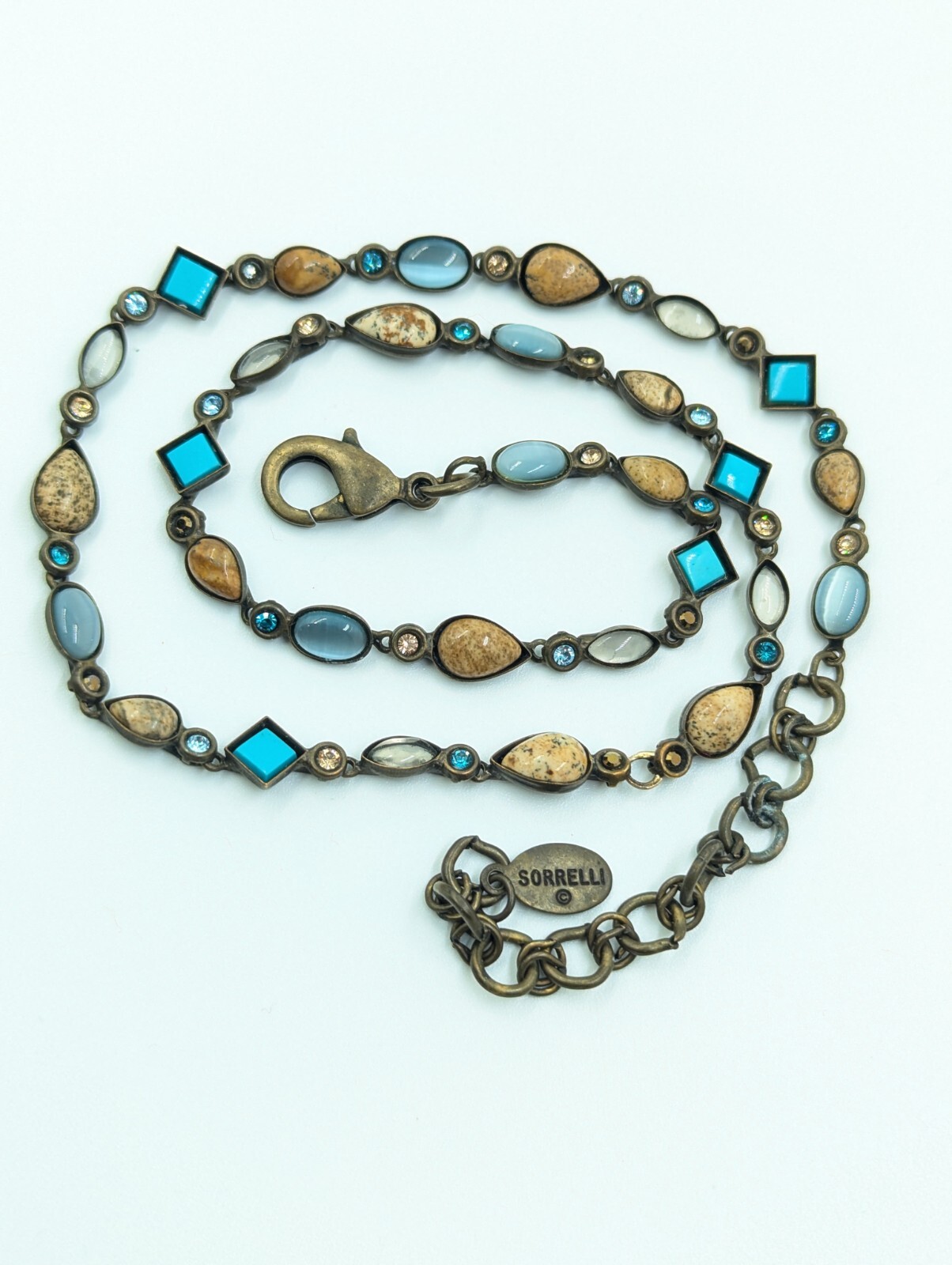 Multi Color Vintage Sorrelli 14-16.5″ Pastel Necklace U244