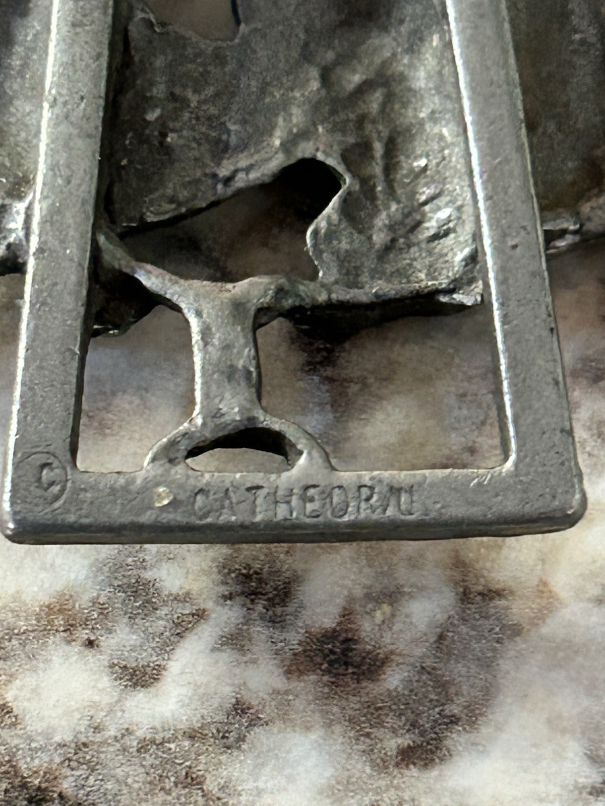 Pendant-Cathedral Gemini May 22-June 21 Genuine Pewter, Twins, Zodiac
