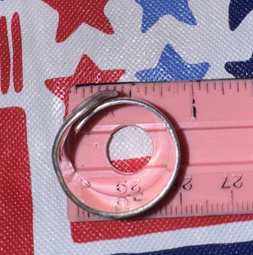 Vintage Oneida Gerber Baby Spoon Ring Adjustable