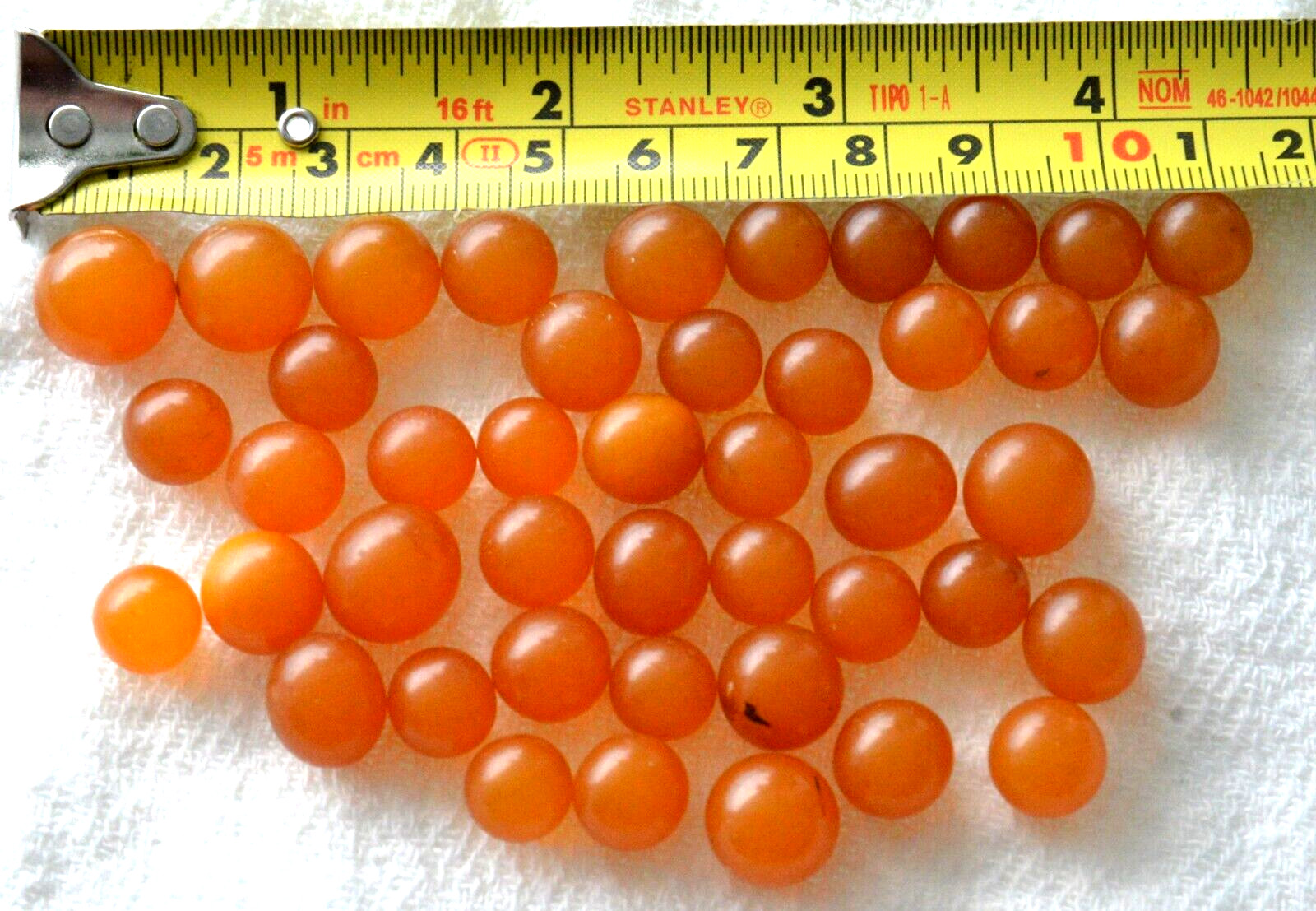 ✅ 30gr RUSSIAN SOVIET BALTIC SEA AMBER BOLLS NECKLACE 老琥珀 BEADS STONE ROCK PIN ☭