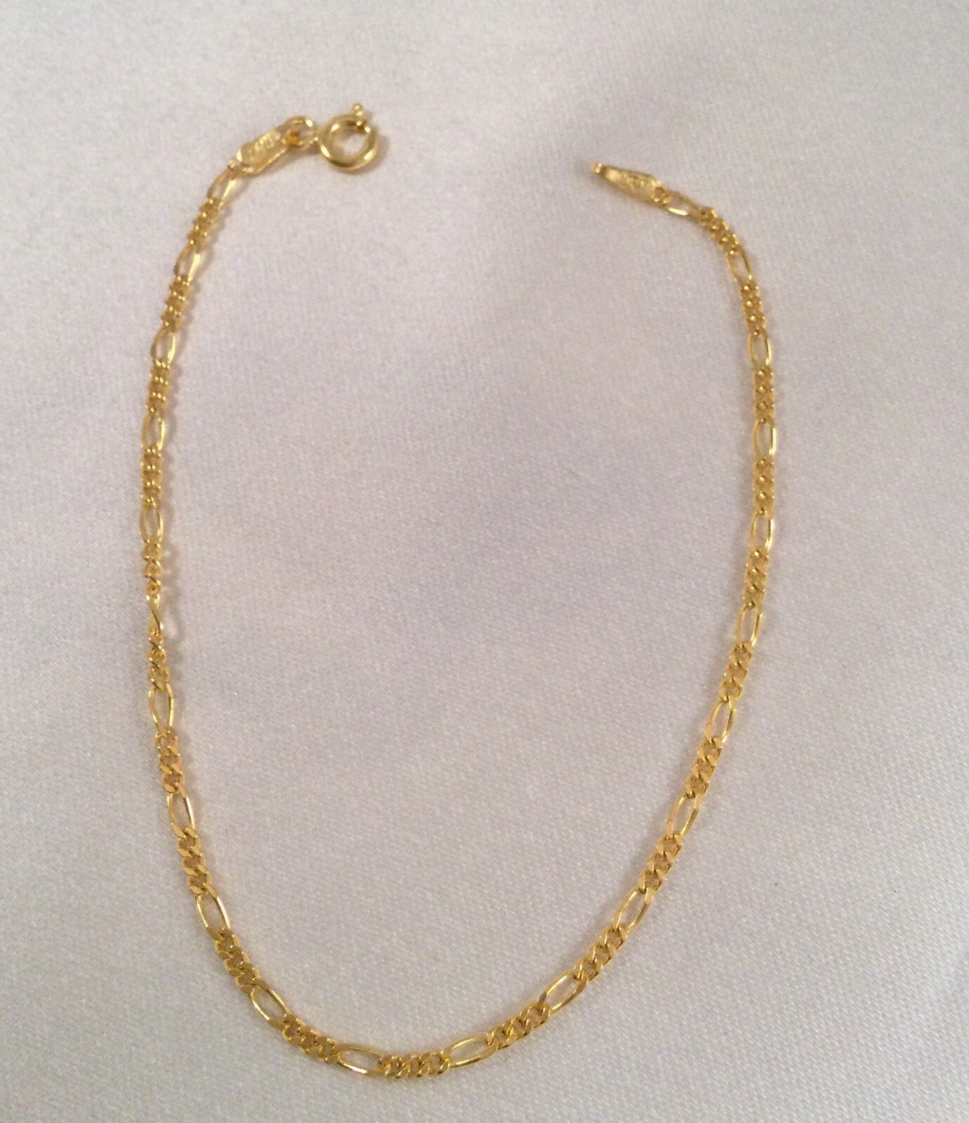 Vintage Jewellery Gold Chain Bracelet Antique Art Deco Dress Jewelry