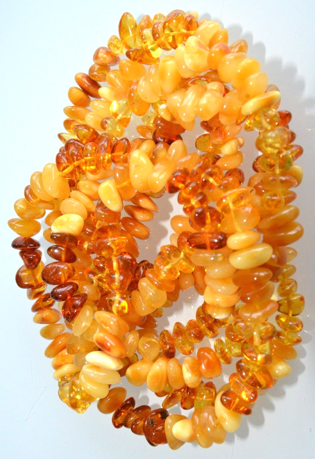 ✅135 cm=51gr RUSSIAN SOVIET BALTIC AMBER BEAD NECKLACE 琥珀 BRACELET STONE PENDANT