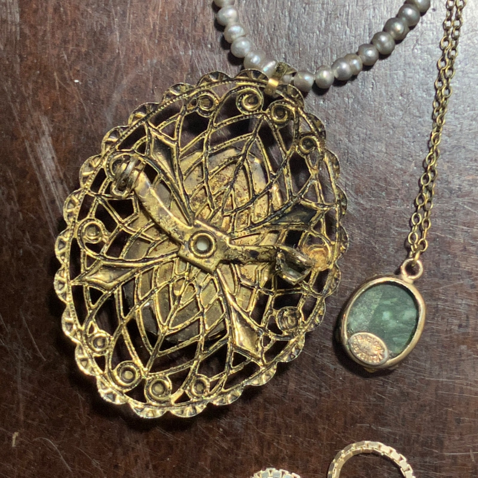Vintage / Modern Jewelry Lot Signed Original by Robert Gold-filled Sterling 925