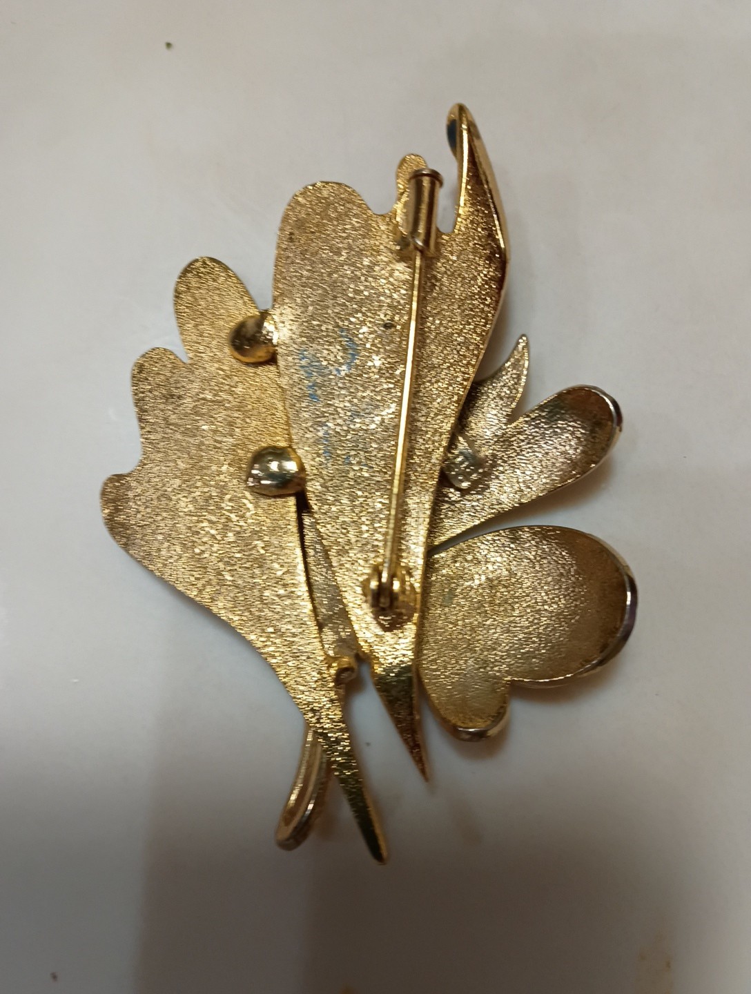 Orena Paris Trifari Enamel Brooch