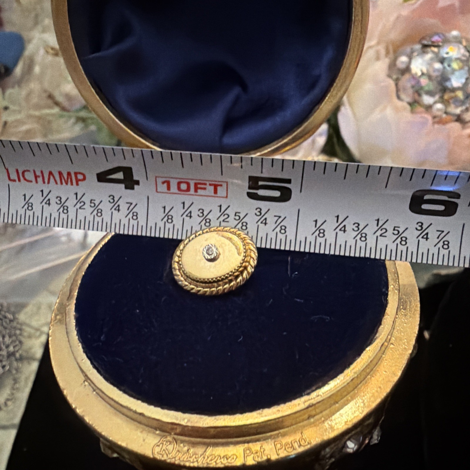 Victorian Diamond Lapel Pin