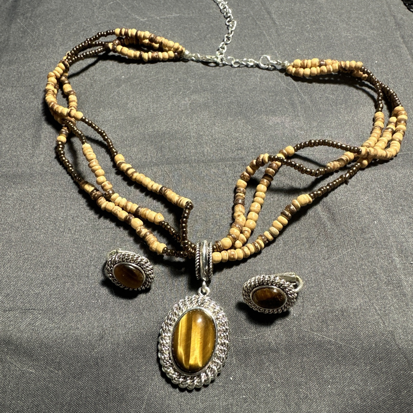Vintage To Modern Clip Earrings And Necklace Sets
