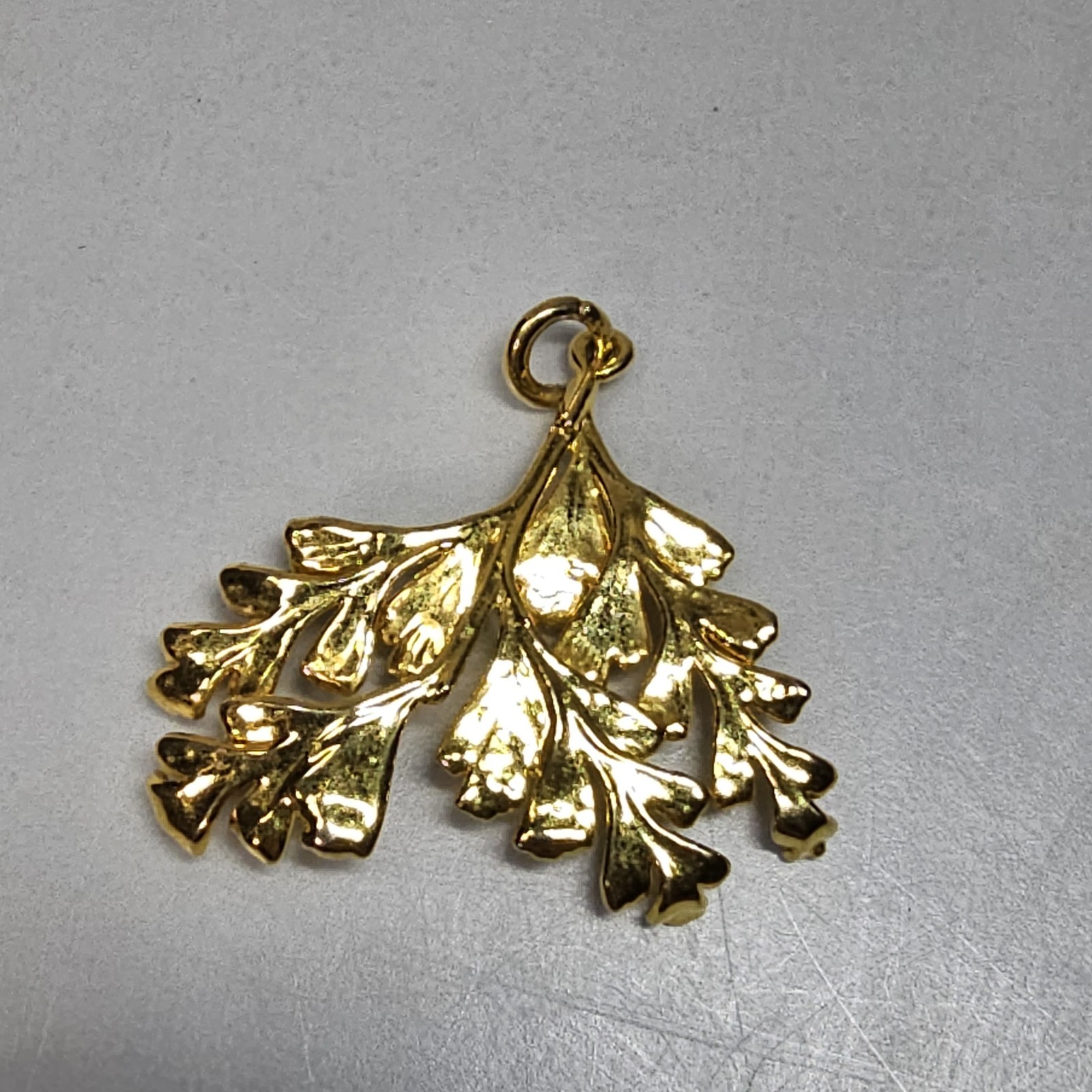 Vintage Gold Dipped Leaf Pendants Set Nature Lover Gift Botanical Flora