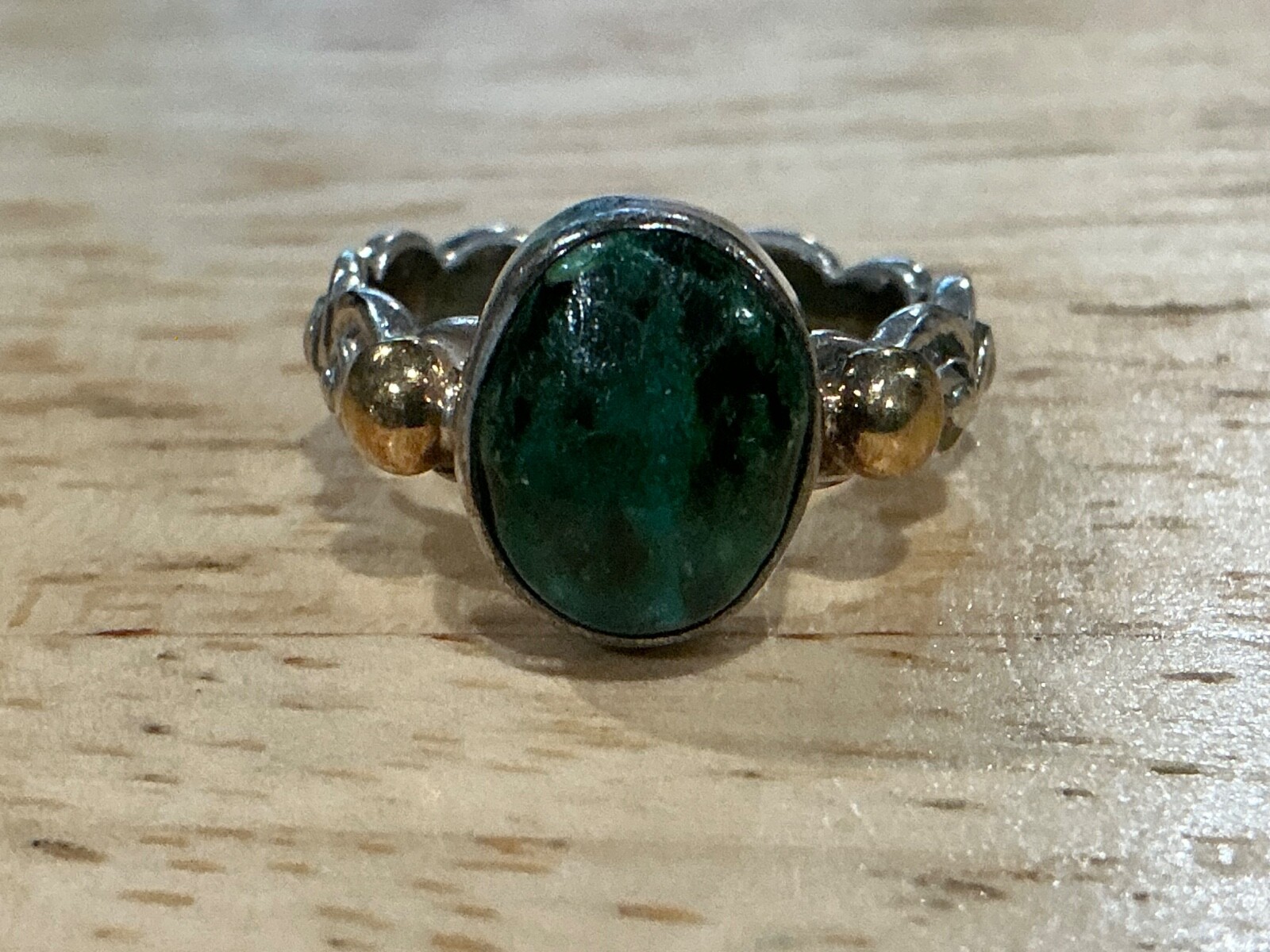 Amy Kahn Russell Ring 18K & 925 Sterling Silver AKR