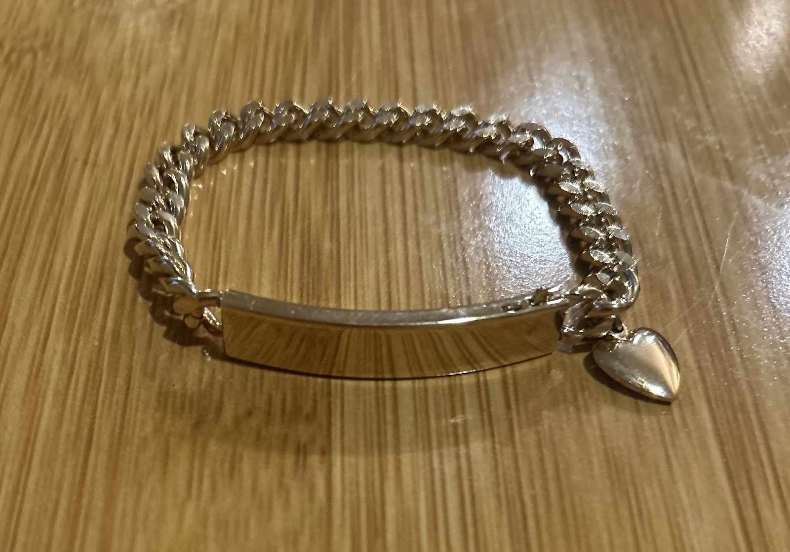 Vintage Speidel USA Gold Tone Finish ID Bracelet – 6.5”
