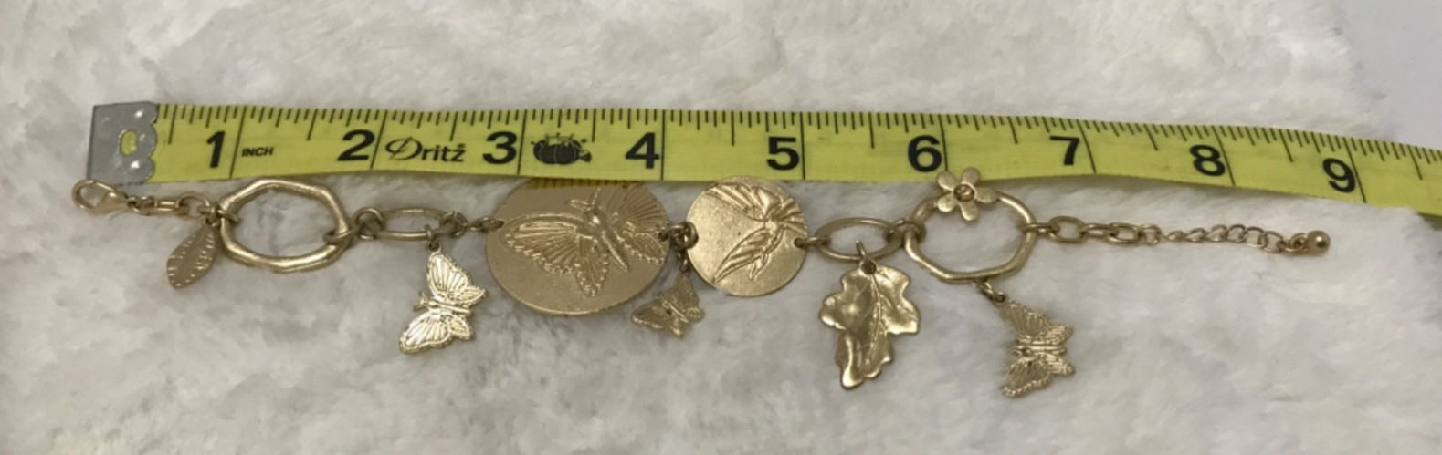 Vintage Butterfly Jewelry Lot Bracelet,Pendant ,Pin, Necklace