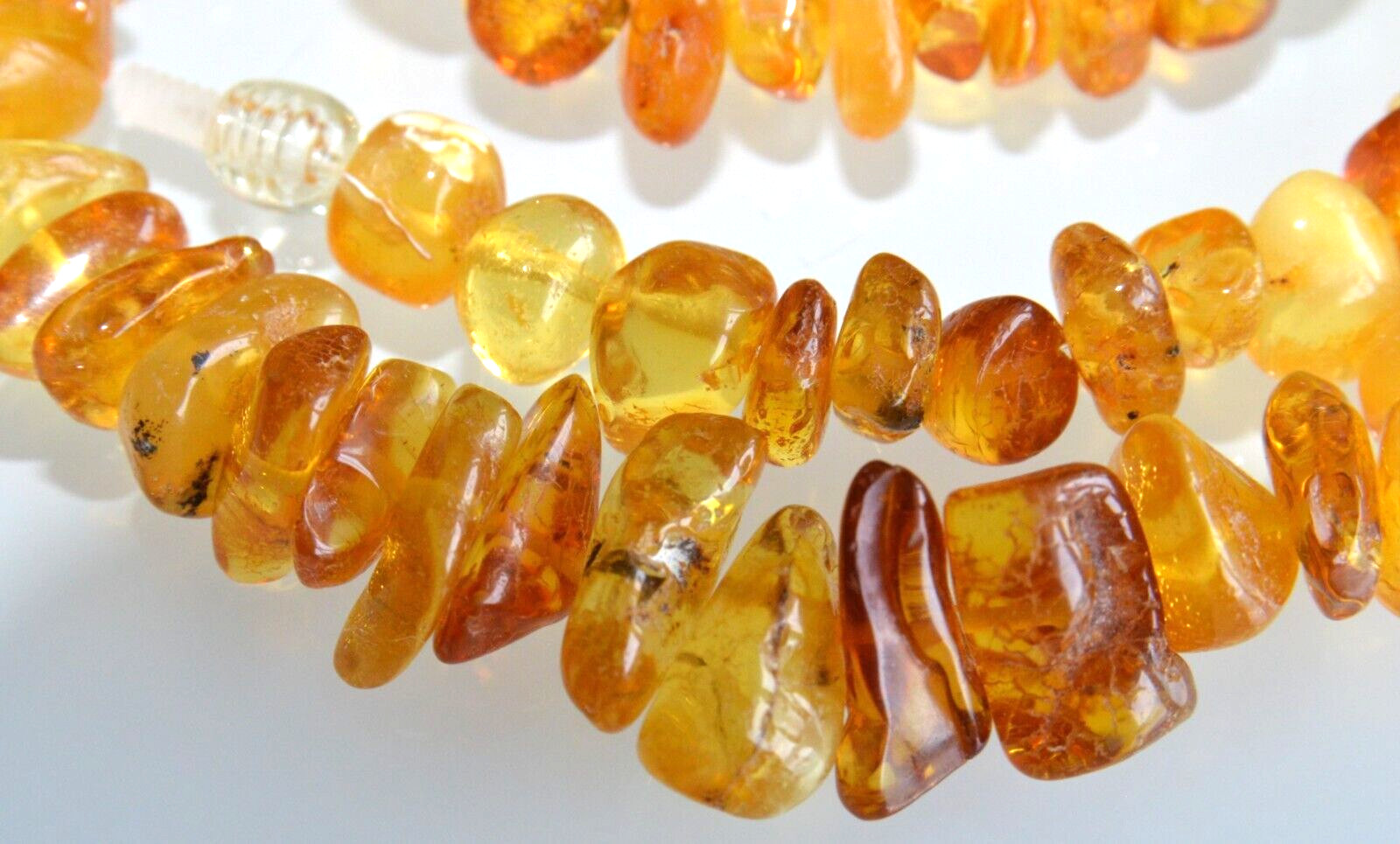 35gr RUSSIAN SOVIET BALTIC AMBER BEAD NECKLACE 琥珀 BRACELET STONE PENDANT EARRING