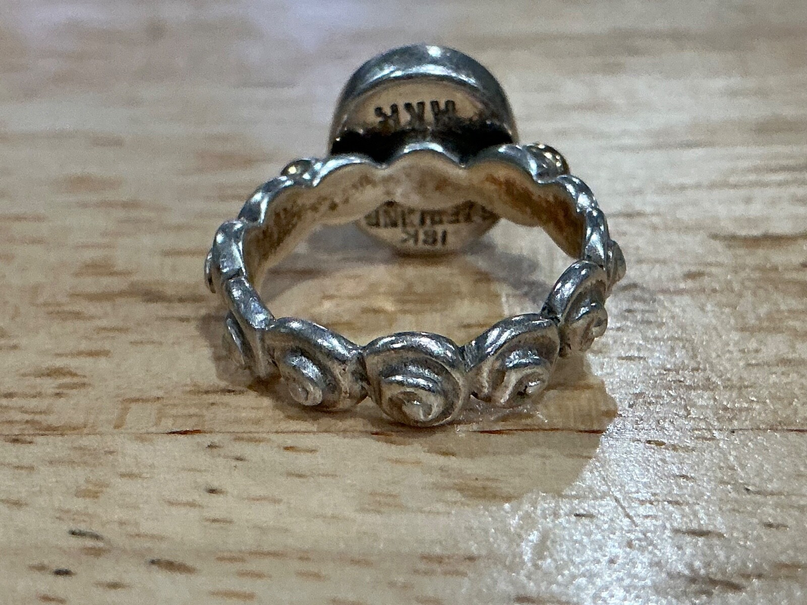 Amy Kahn Russell Ring 18K & 925 Sterling Silver AKR