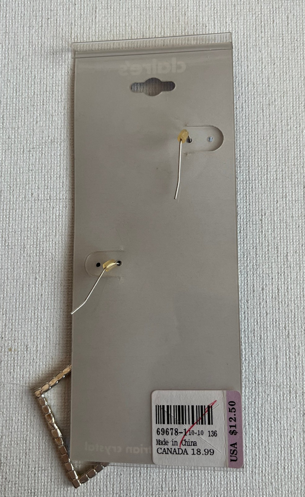 Claire’s Vintage Y2K 2000s Genuine Austrian Crystal Earrings – New Holiday Rare