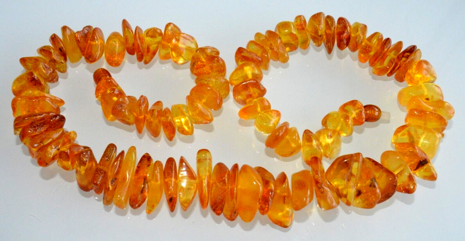 58gr RUSSIAN SOVIET BALTIC AMBER BEAD NECKLACE 琥珀 BRACELET STONE PENDANT EARRING