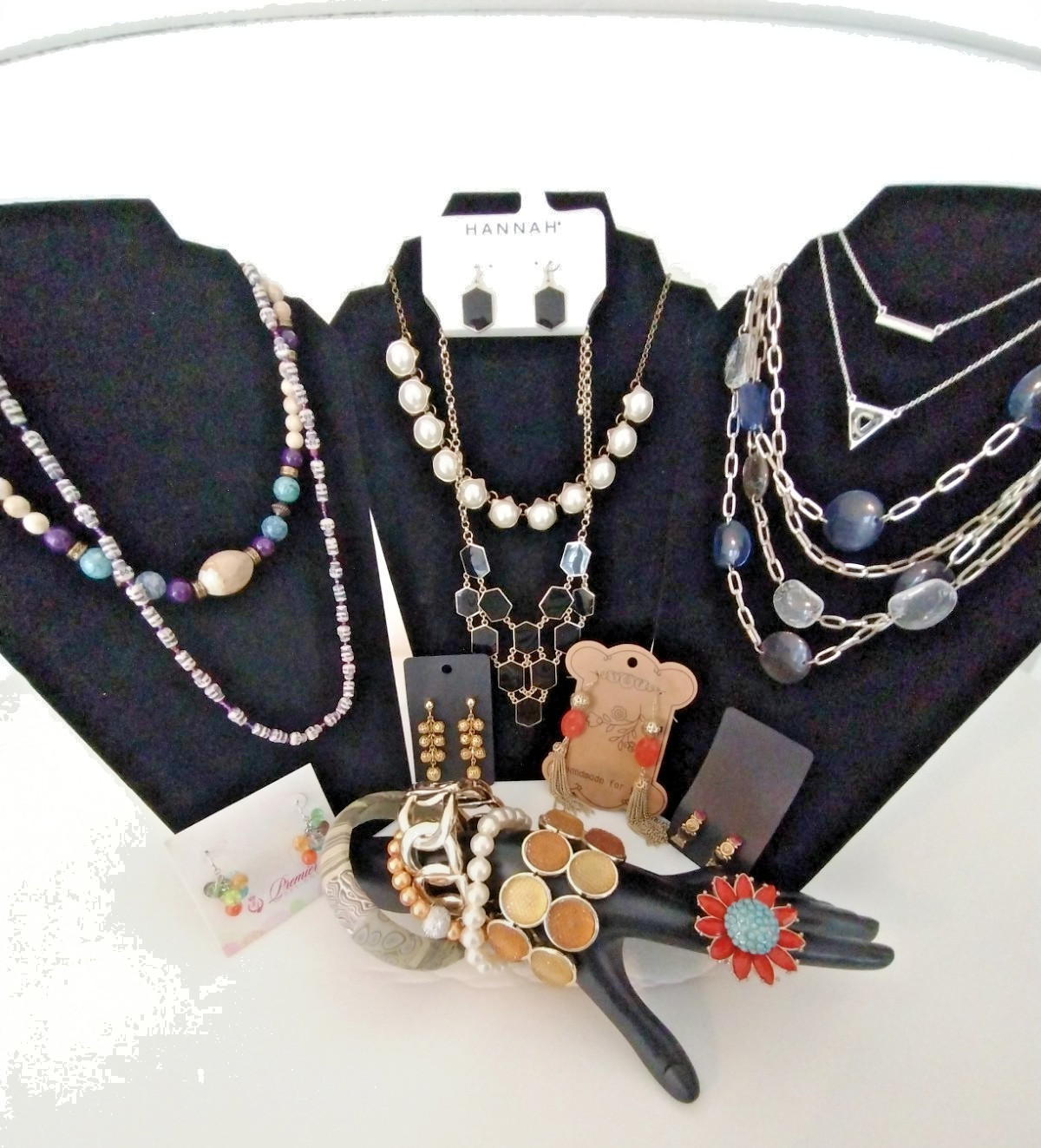 18 PC Vintage To Now Fashion SPRING STATEMENT JEWELRY 100% Wearable No Broken