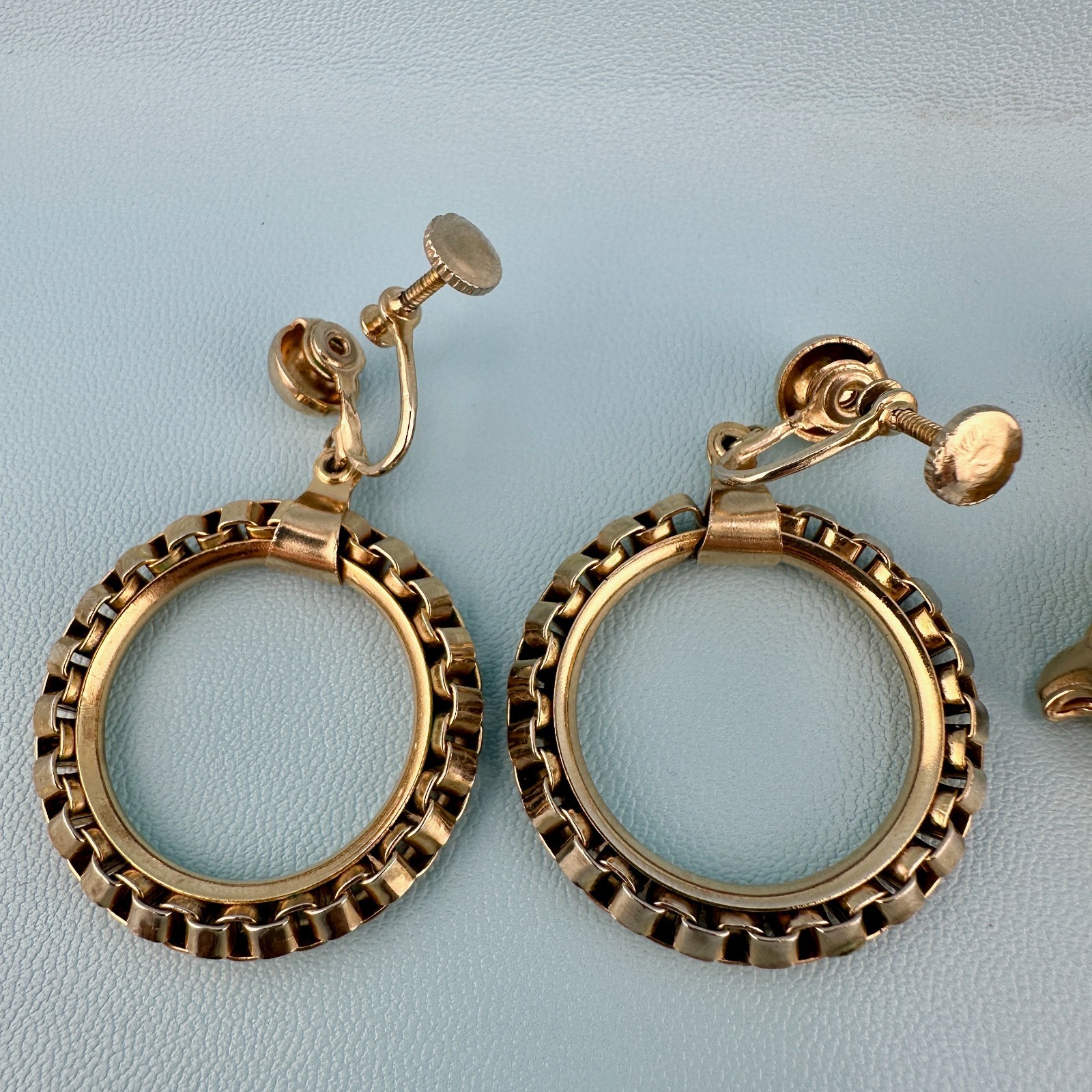 Vintage Earrings Lot Dangle Statement Balls Drop Hoop Etruscan Some Signed