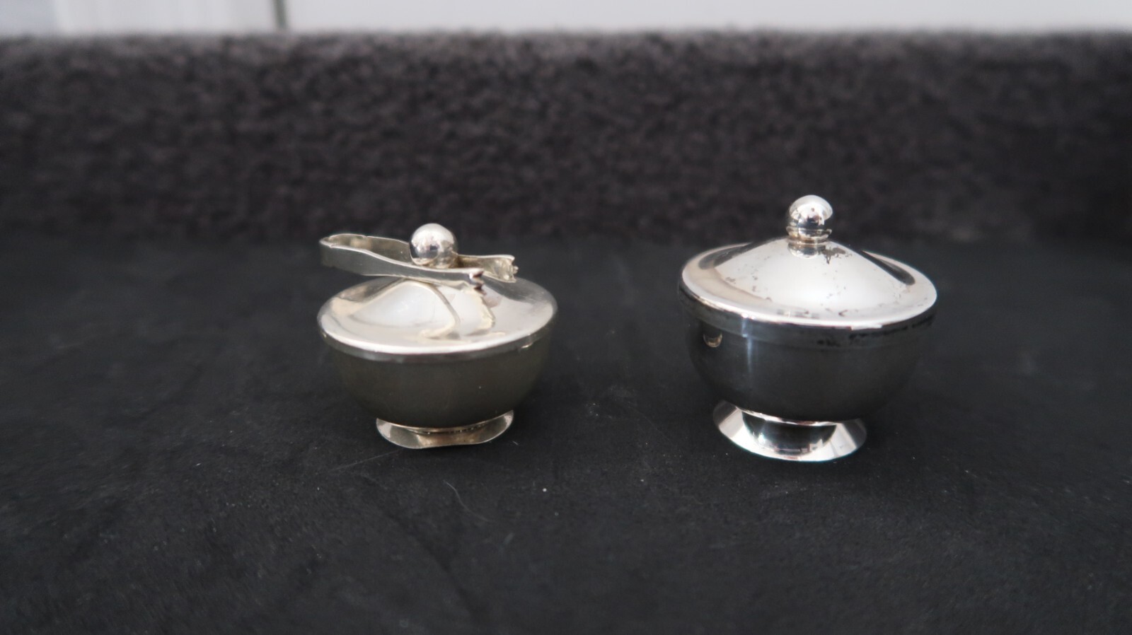 REVERE SILVERSMITHS 1088 STERLING SILVER SACCHARIN BOWL DISH & 1 OTHER STERLING