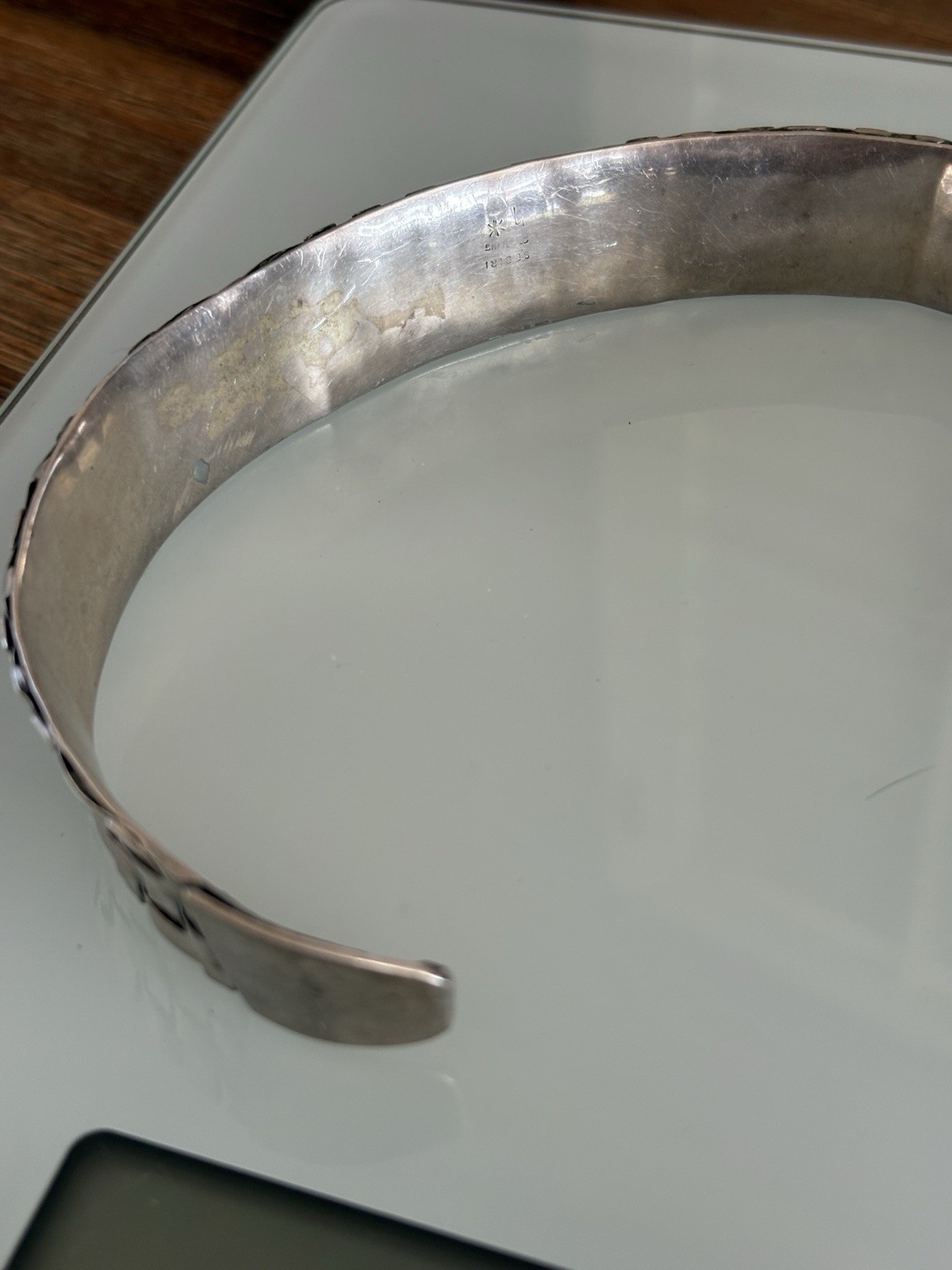 VTG Celia Sebiri Sterling Silver 15″ Necklace Heavy Woven Collar Choker 64 Grams