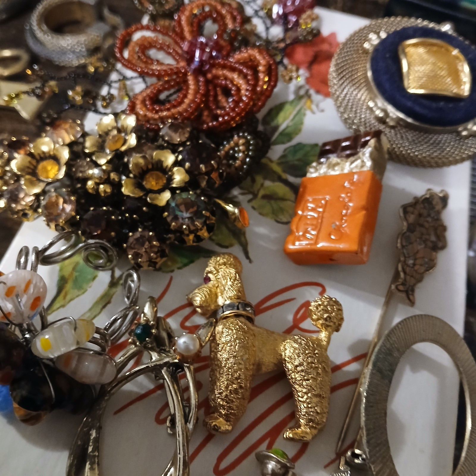 Vintage Costume Jewelry Lot 60s 70s 80s Over 85 Pieces