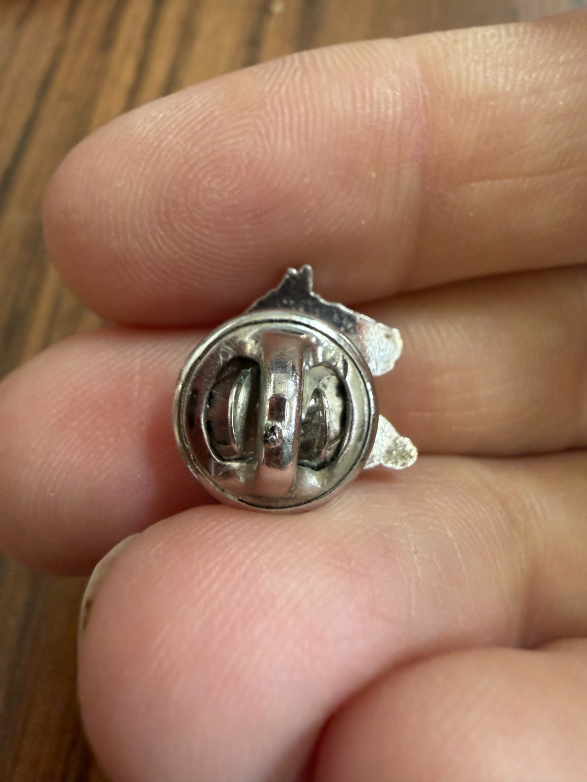 Vintage Silver Tone Horse Head Lapel Pin Equestrian Jewelry