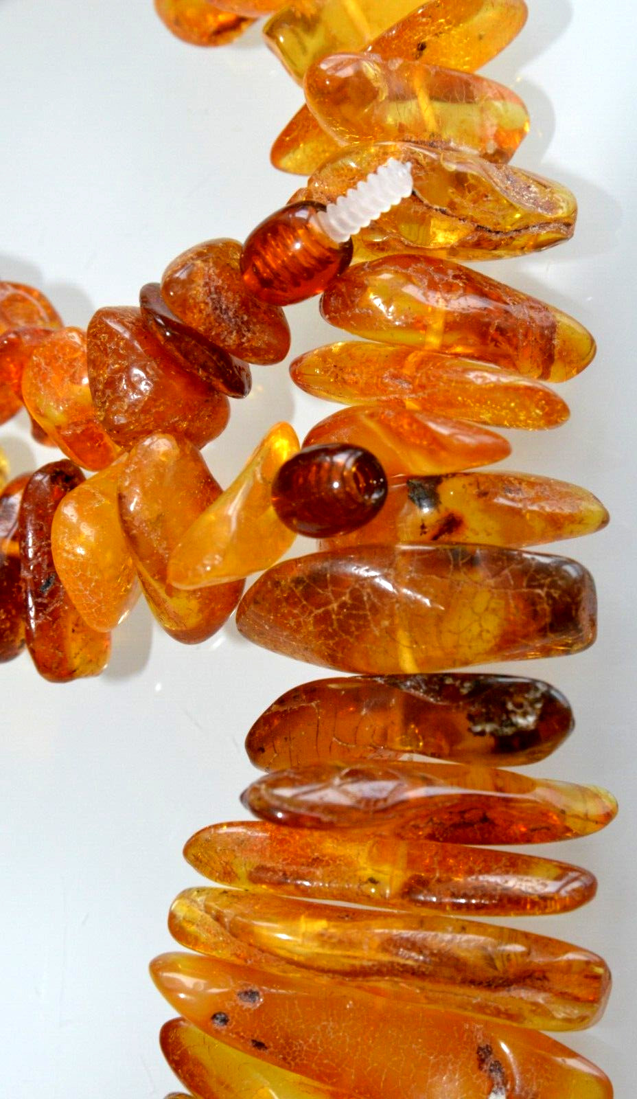 68gr RUSSIAN SOVIET BALTIC AMBER BEAD NECKLACE 琥珀 BRACELET STONE PENDANT EARRING