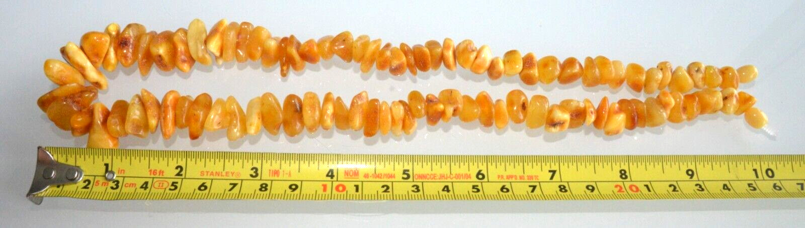 46gr RUSSIAN SOVIET BALTIC AMBER BEAD NECKLACE 琥珀 BRACELET STONE PENDANT EARRING