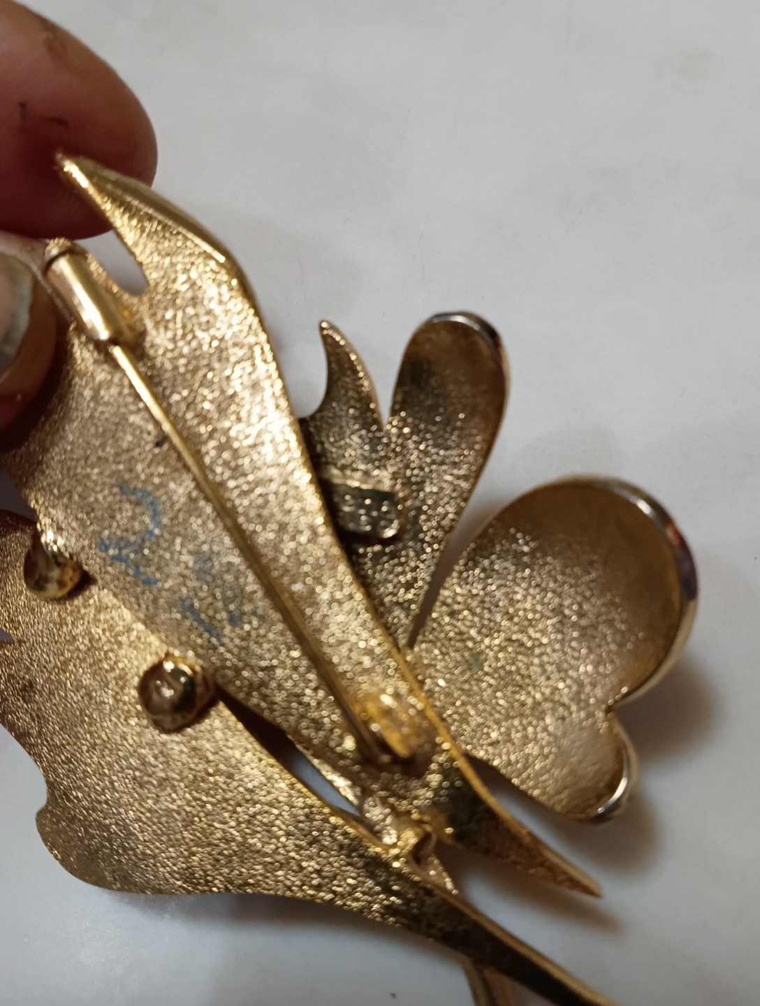 Orena Paris Trifari Enamel Brooch