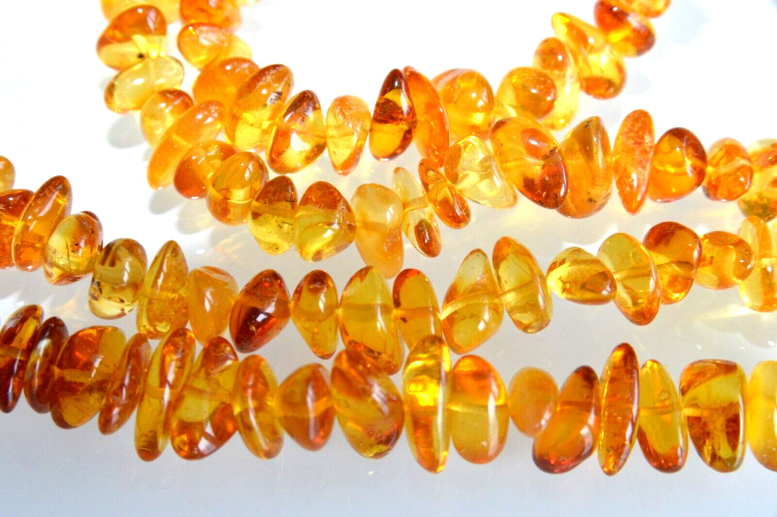 ✅135 cm=54gr RUSSIAN SOVIET BALTIC AMBER BEAD NECKLACE 琥珀 BRACELET STONE PENDANT